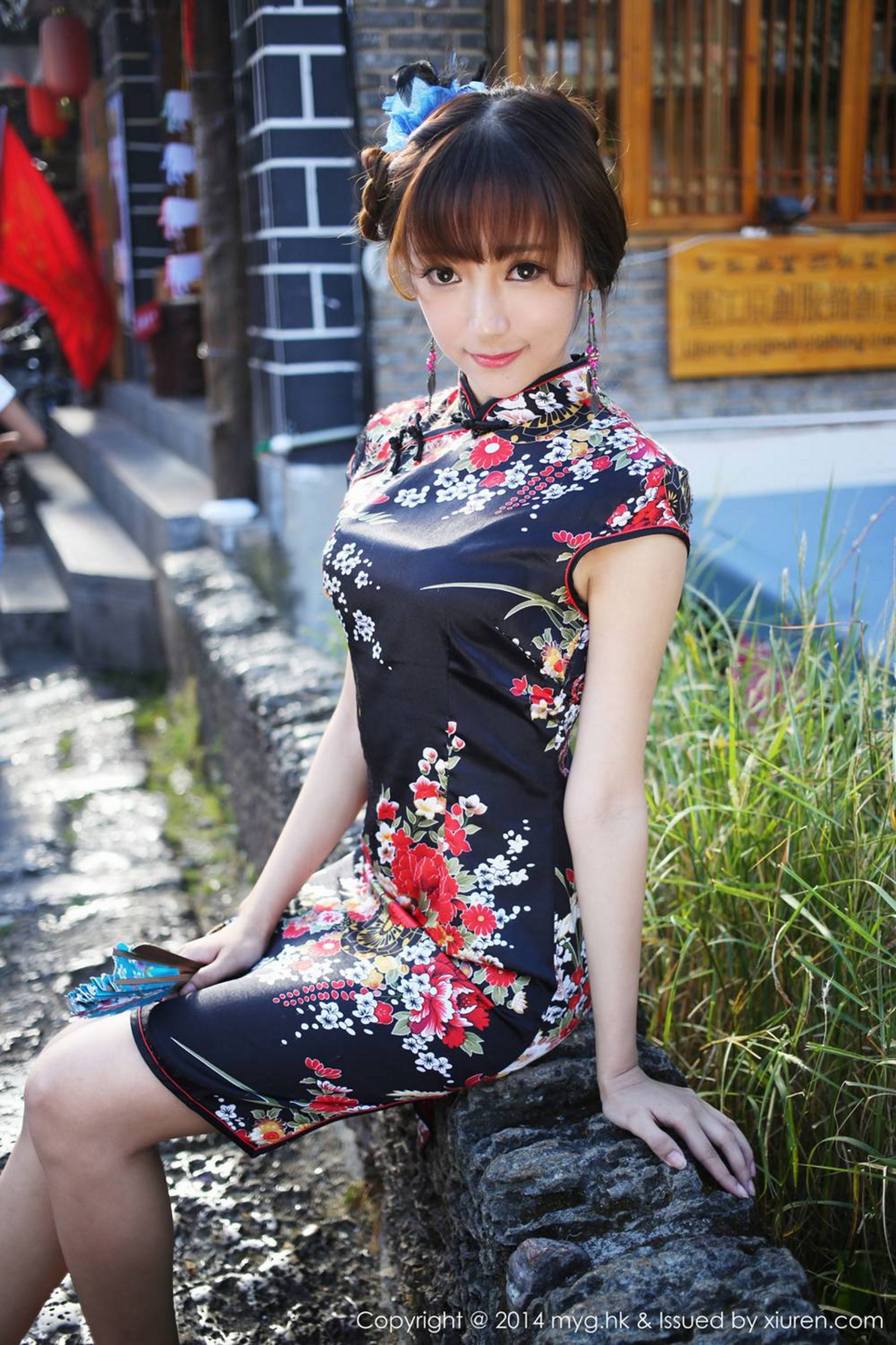 王馨瑶yanni《万种风情 主打旗袍系列》  Vol.080-图15