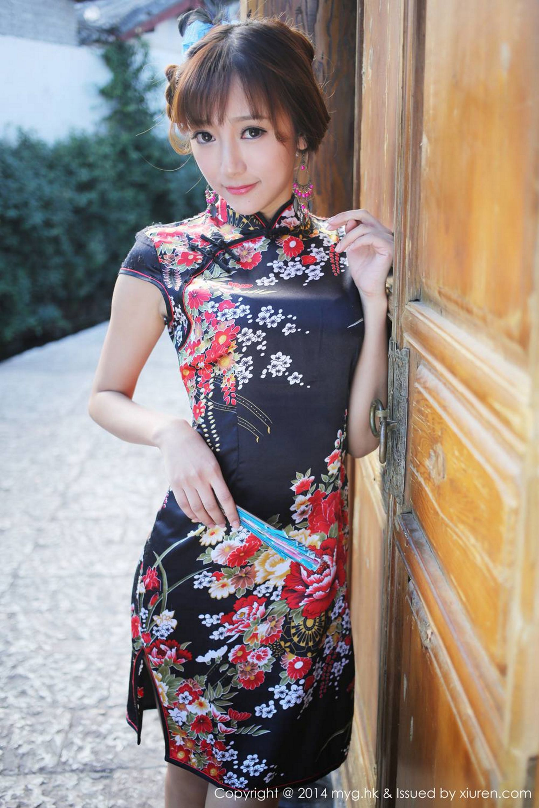 王馨瑶yanni《万种风情 主打旗袍系列》  Vol.080-图31