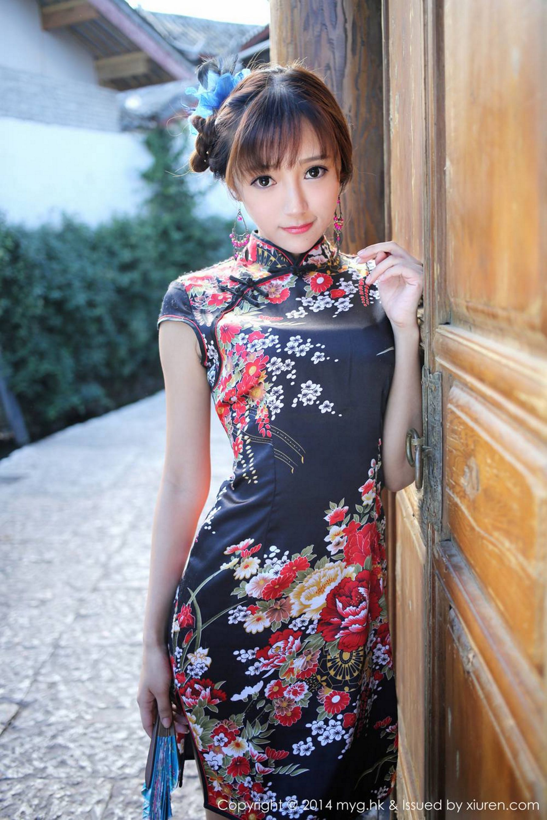王馨瑶yanni《万种风情 主打旗袍系列》  Vol.080-图32