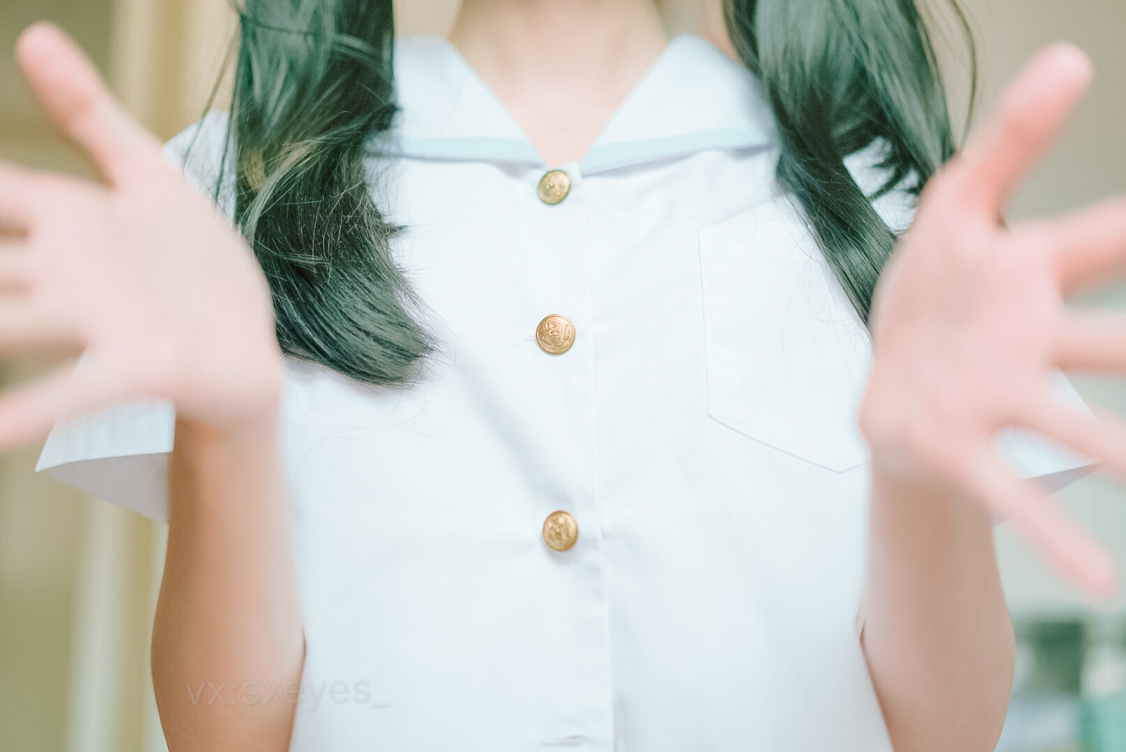 萌妹子眼酱大魔王w - JK少女-图10