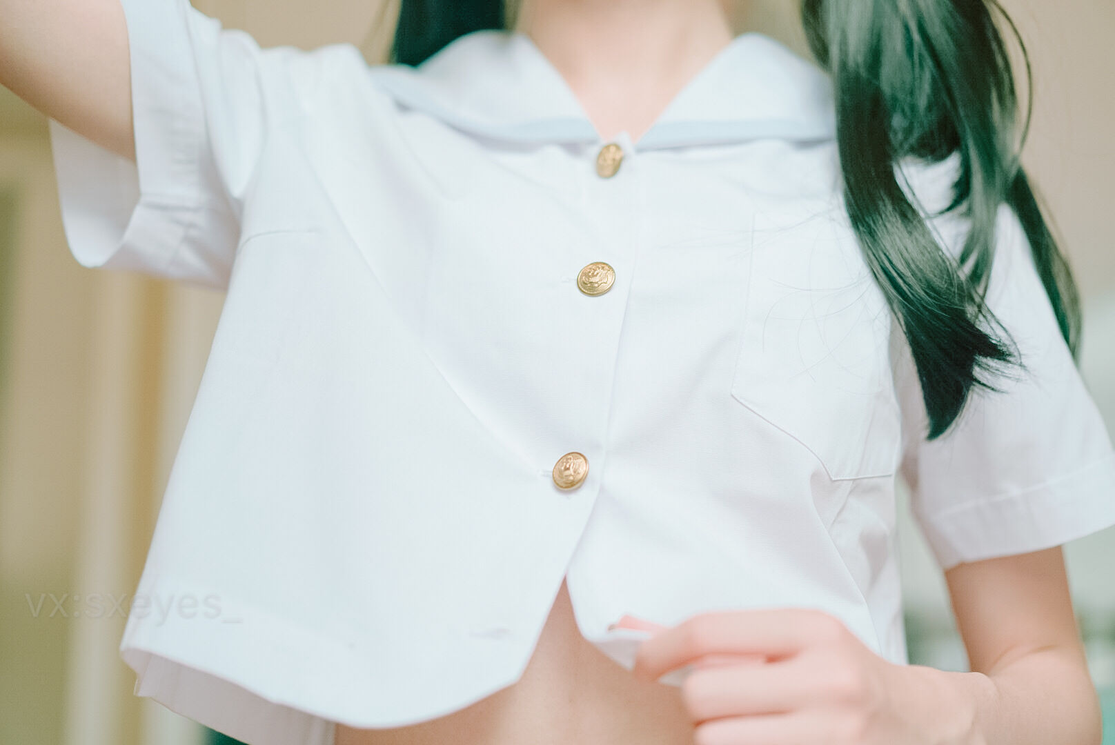 萌妹子眼酱大魔王w - JK少女-图11