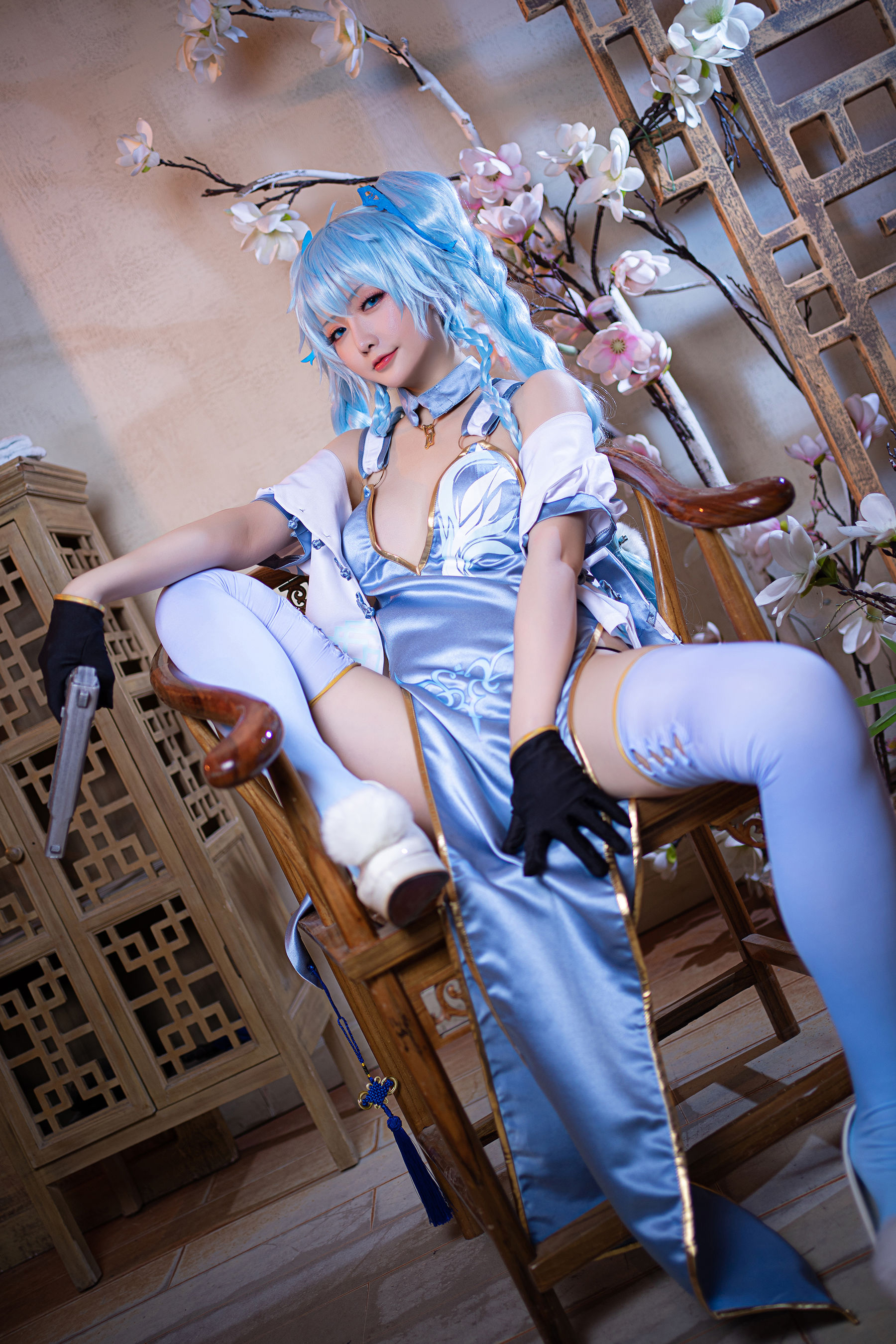 Coser小姐姐星之迟迟 - 秘密花园 PA15翠雀媚-图0