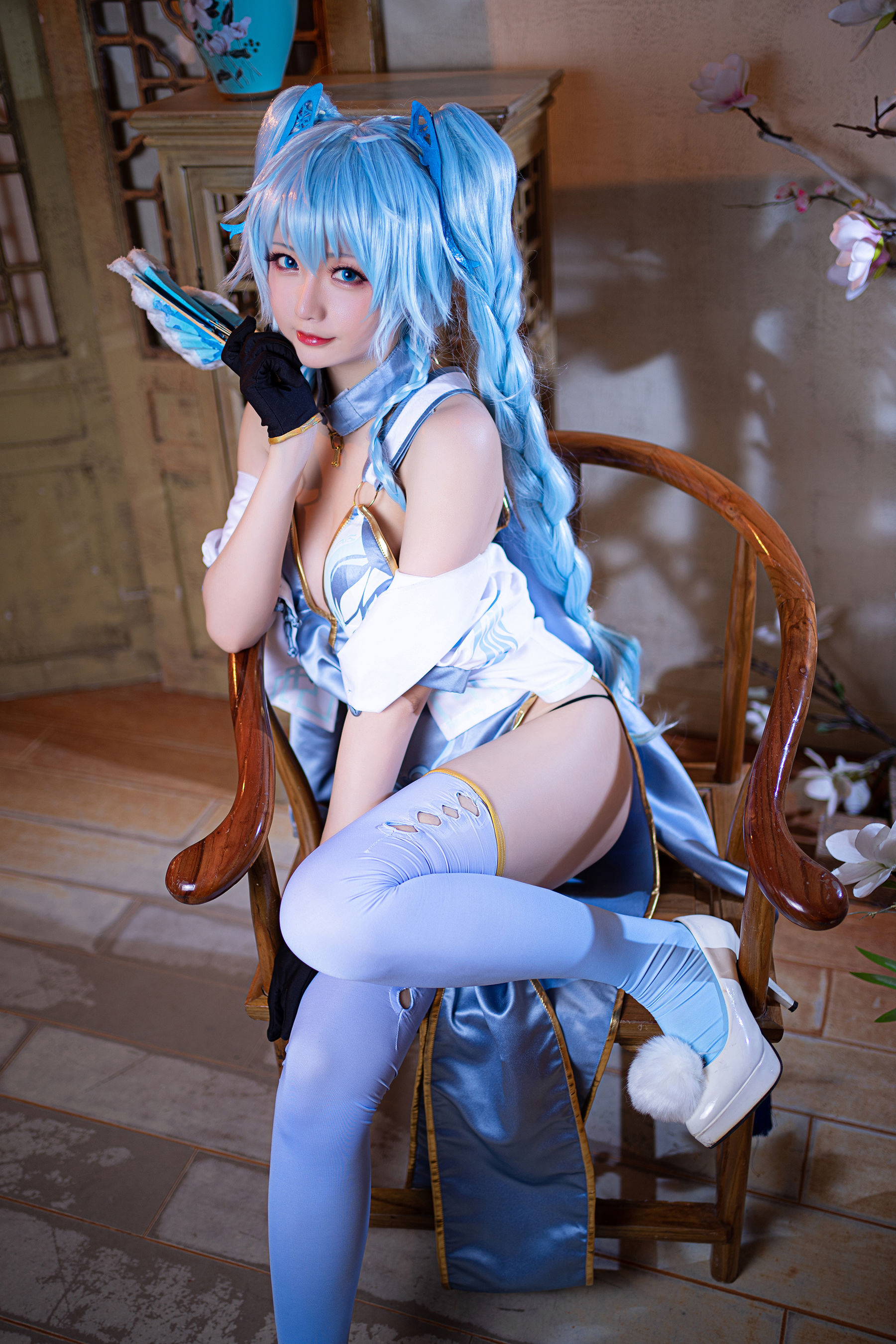 Coser小姐姐星之迟迟 - 秘密花园 PA15翠雀媚-图6