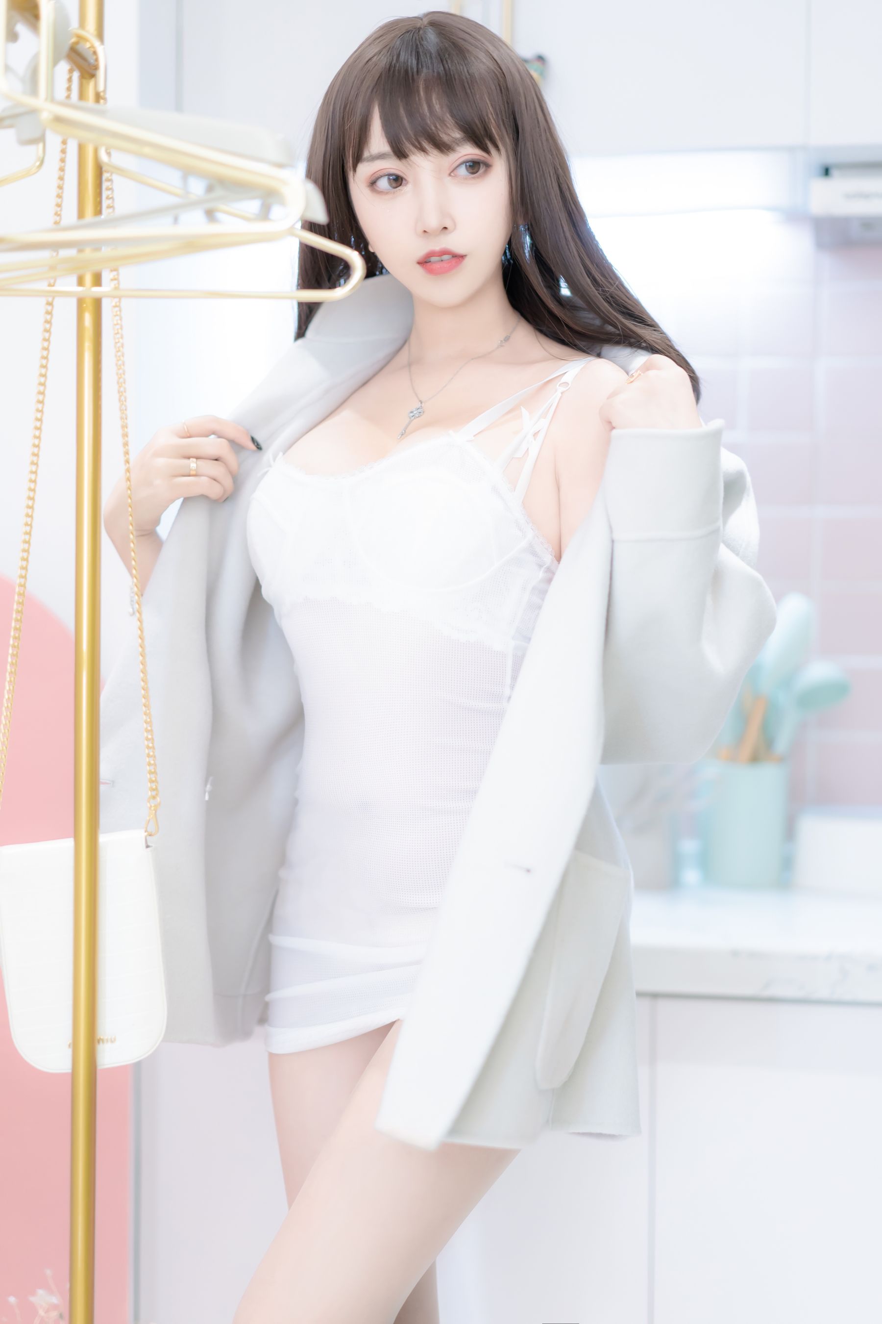 斗鱼米线线sama写真 - 大姐姐-图48