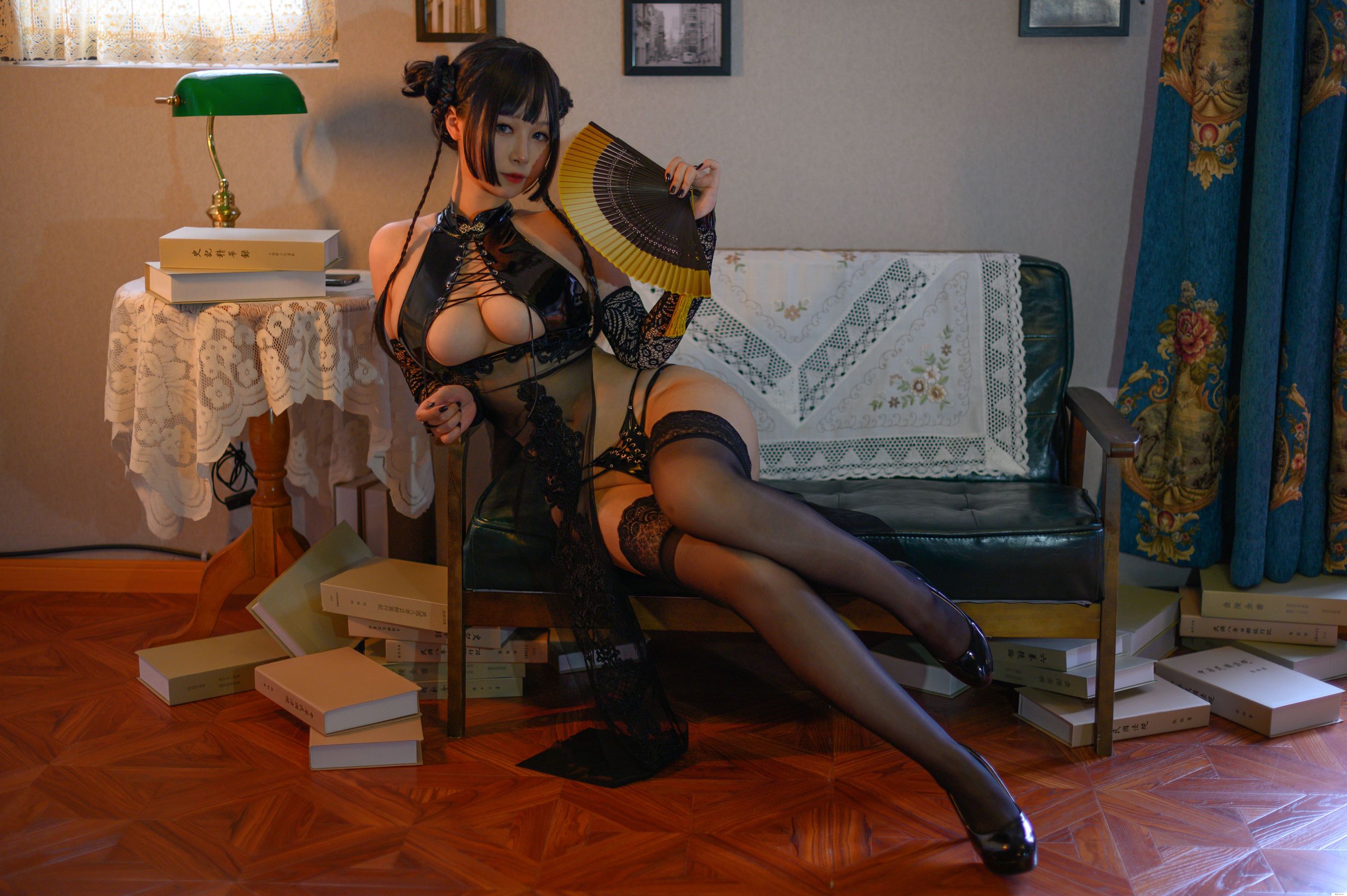 二次元美少女PAKI酱 - 靡烟旗袍-图21