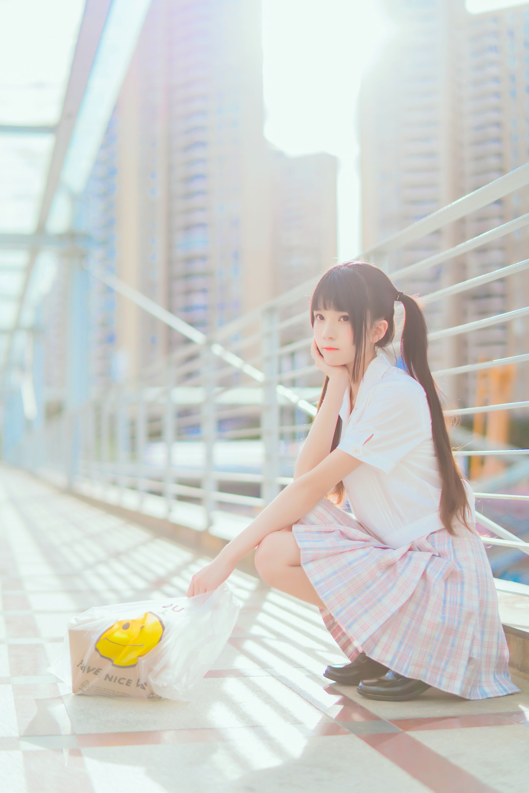 桜桃喵 - 少女之浅色系-图12