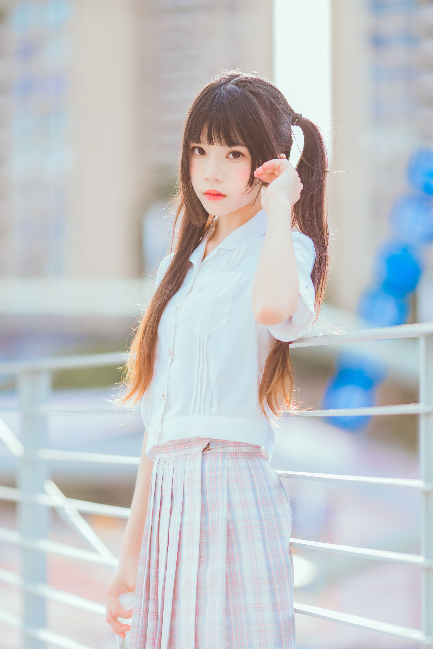 桜桃喵 - 少女之浅色系-图15