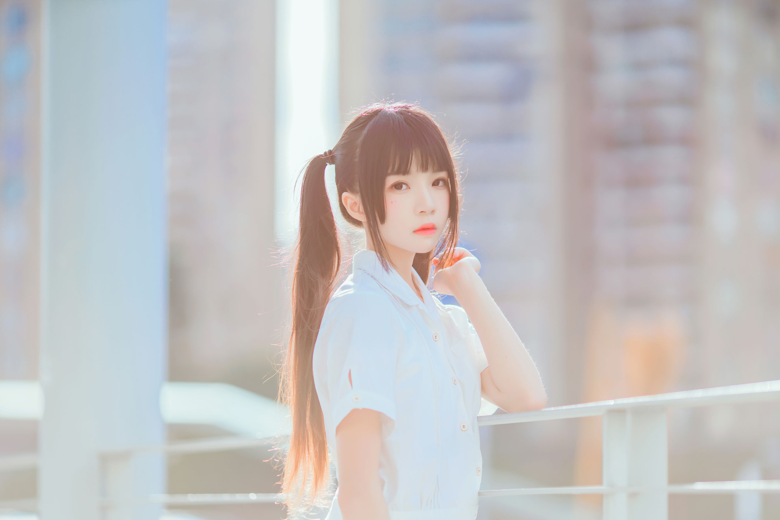 桜桃喵 - 少女之浅色系-图8