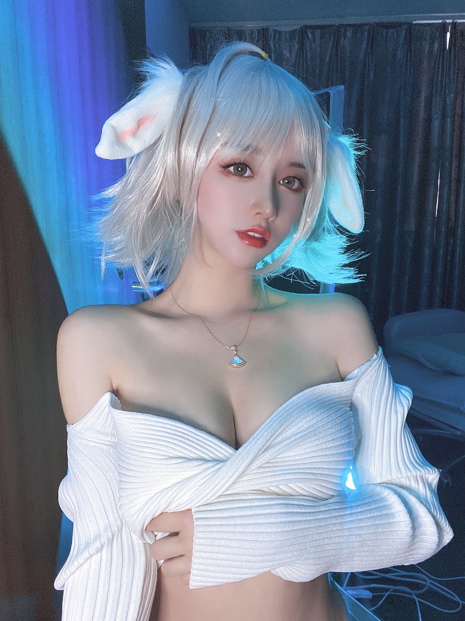 斗鱼米线线sama写真 - 兔子小姐-图46