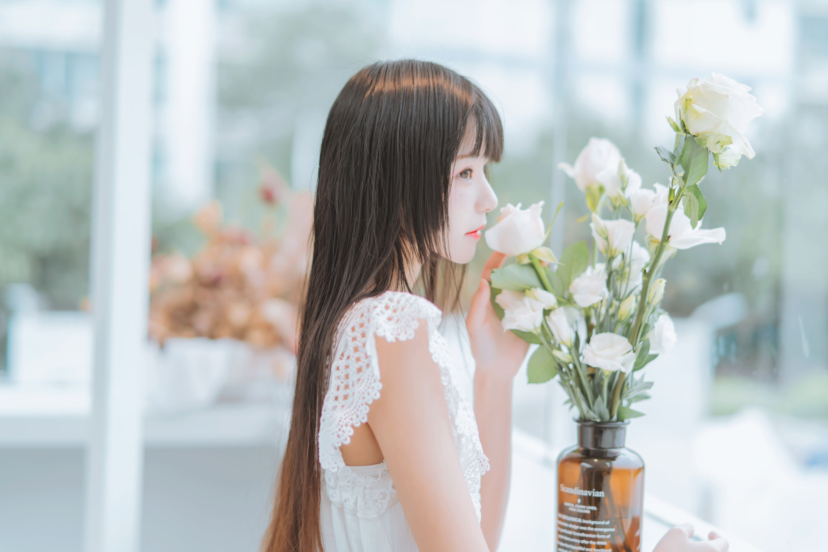 桜桃喵 - 清新之白花花-图2