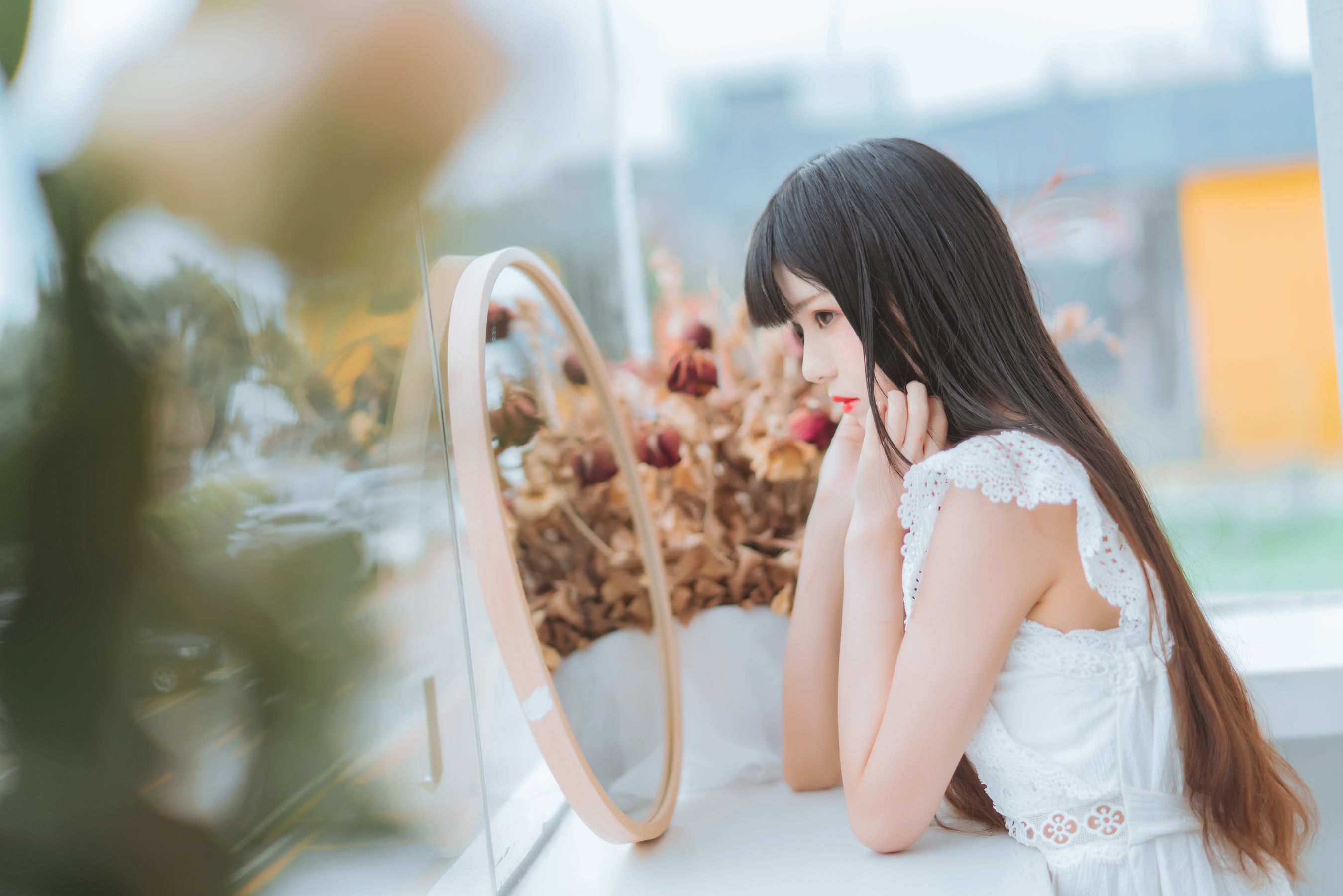 桜桃喵 - 清新之白花花-图6