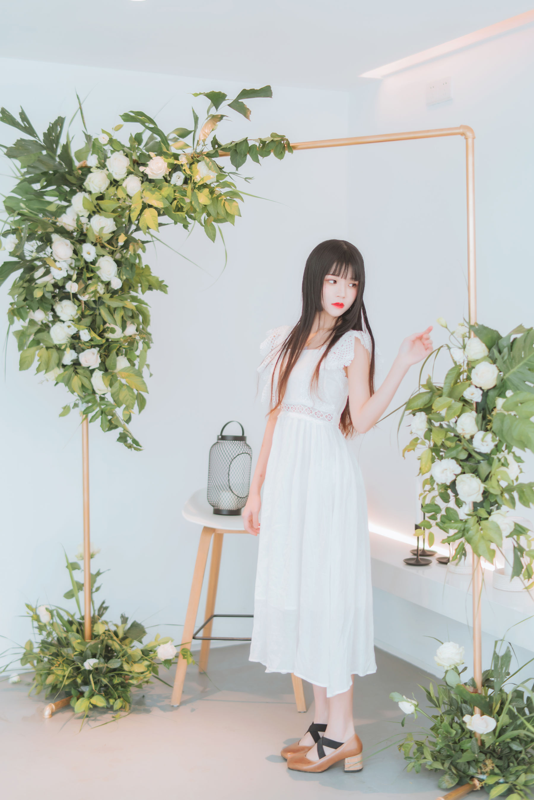 桜桃喵 - 清新之白花花-图8