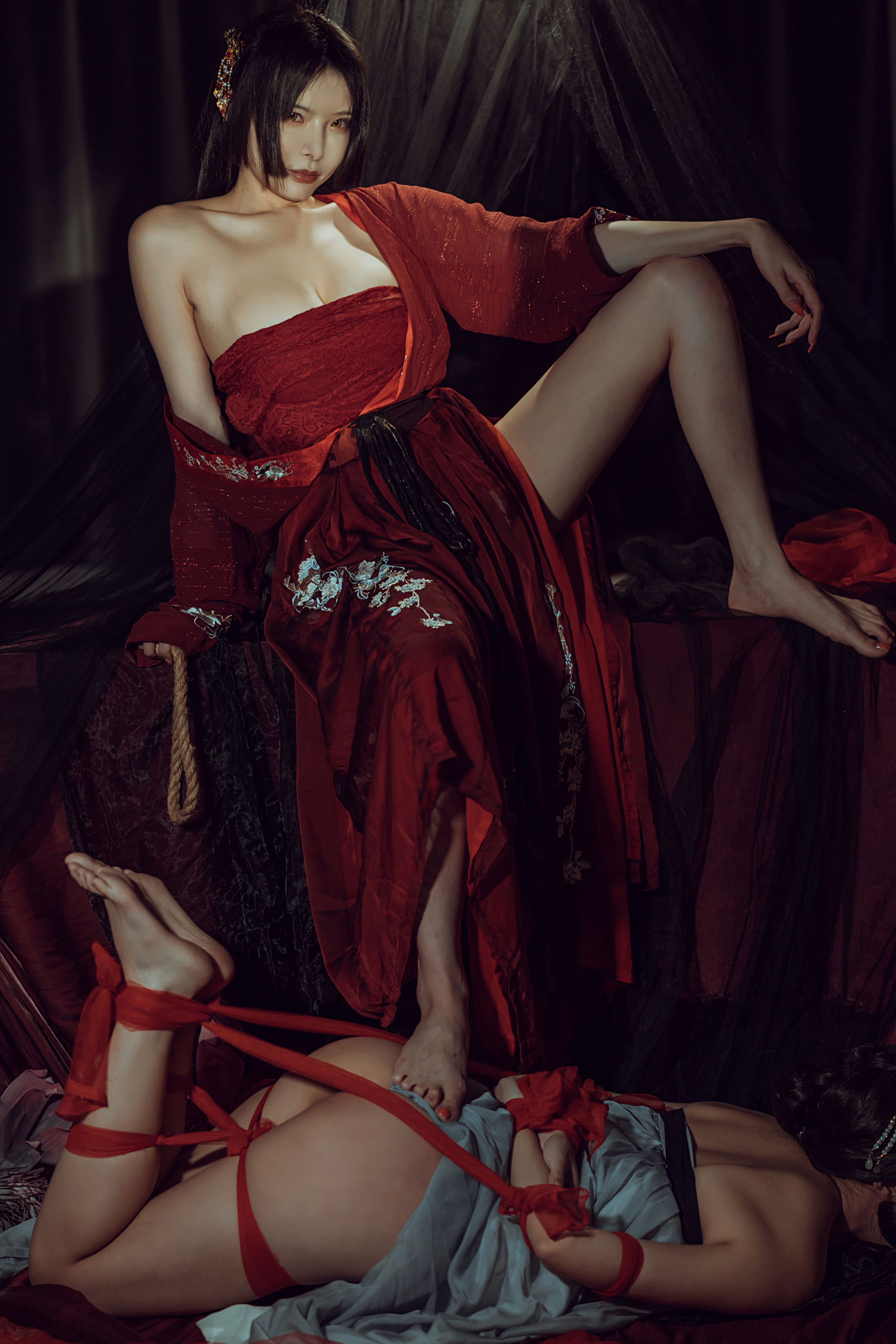 秋和柯基(夏小秋秋秋) - 昏红帐-图15