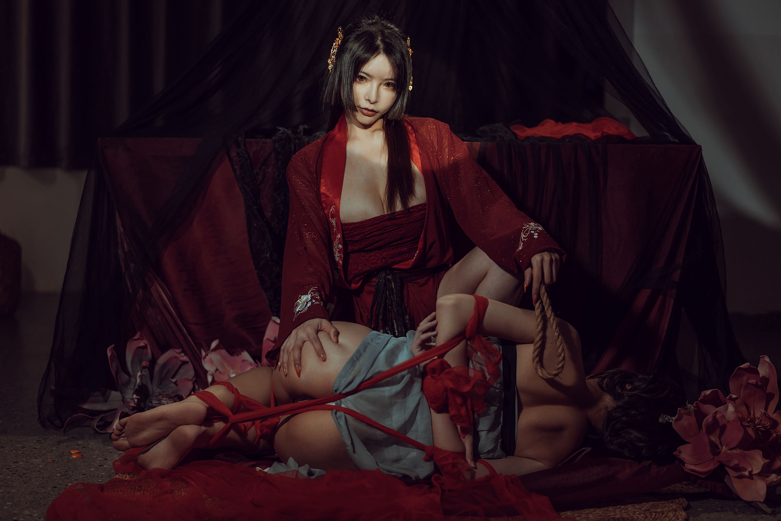 秋和柯基(夏小秋秋秋) - 昏红帐-图16