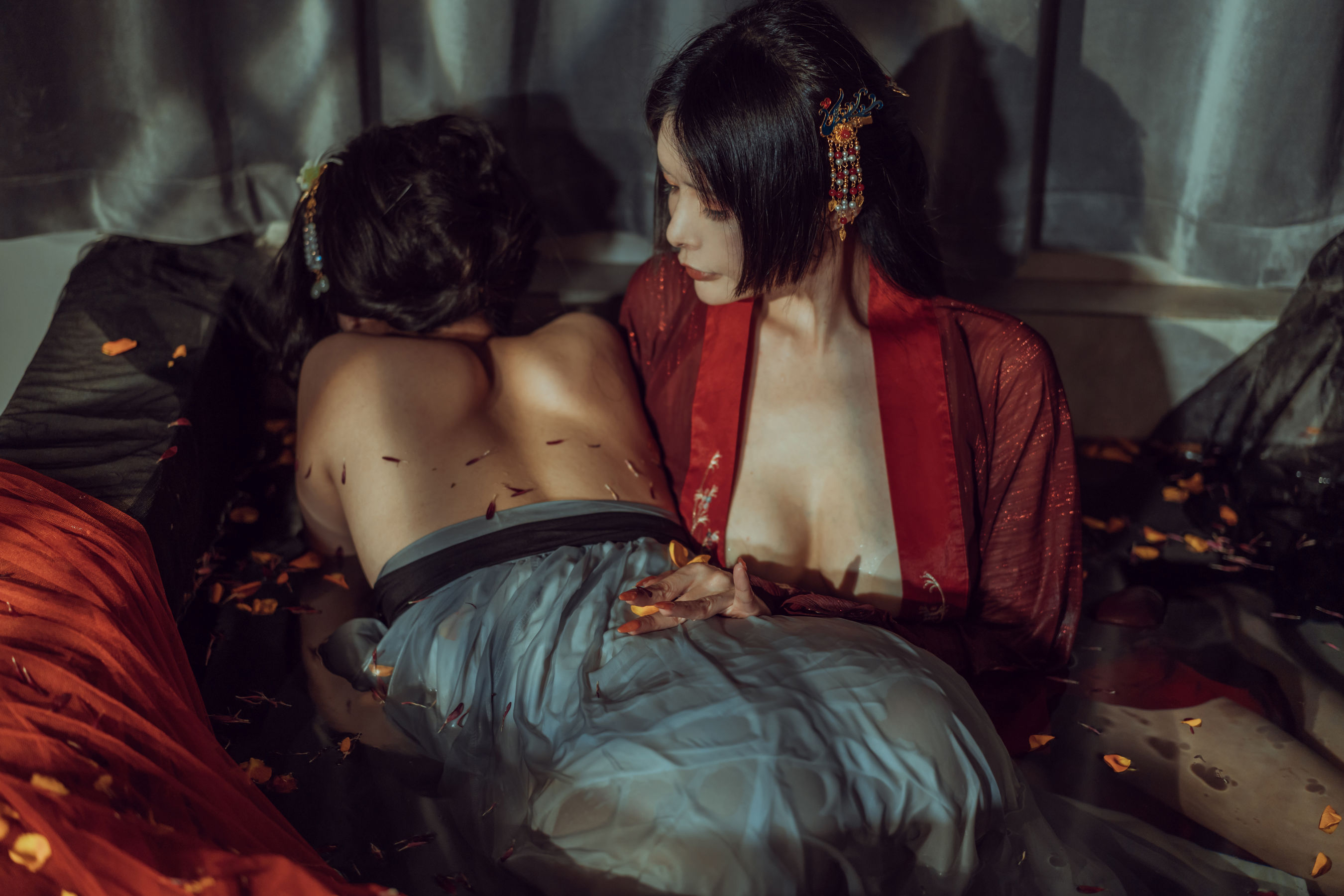 秋和柯基(夏小秋秋秋) - 昏红帐-图43