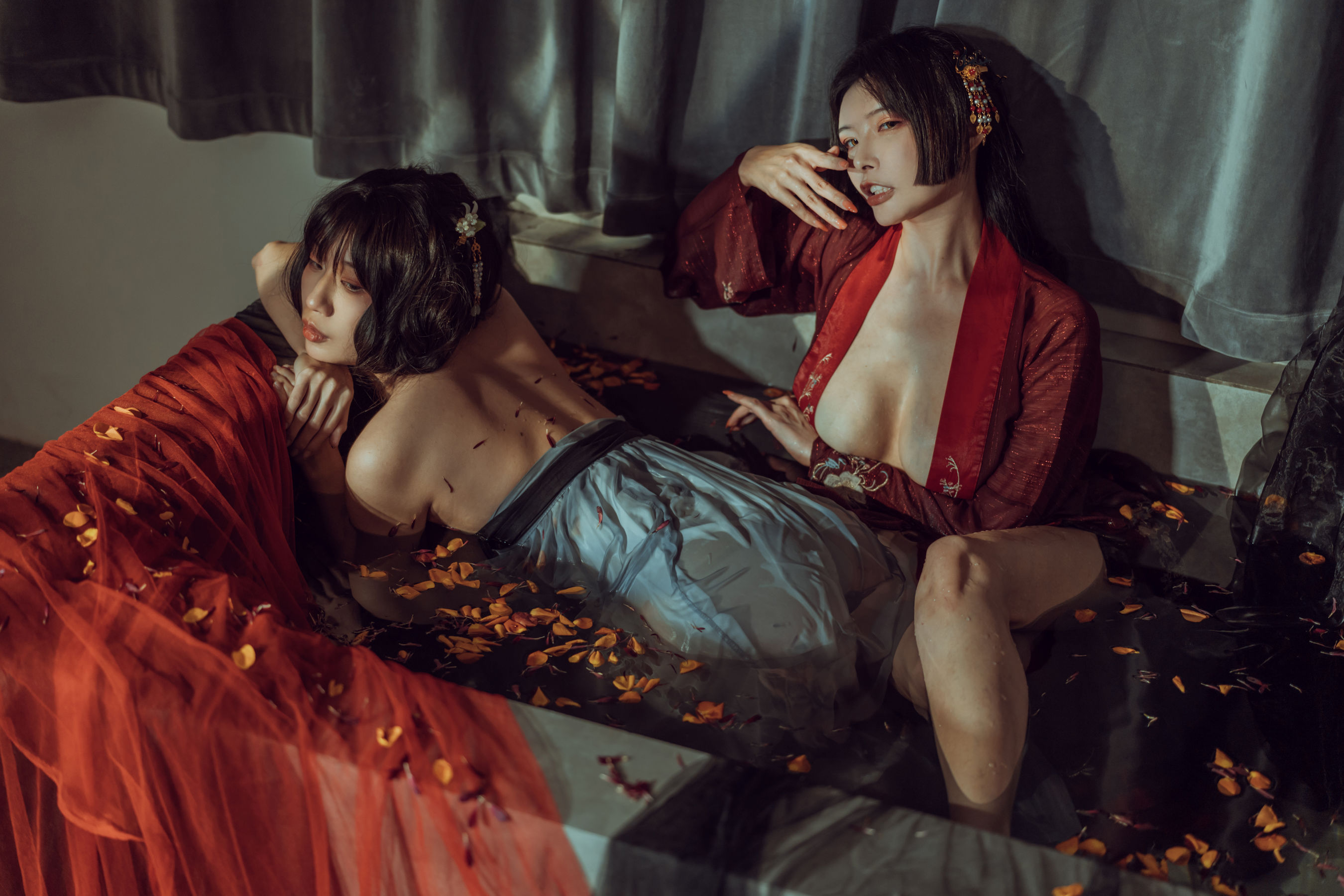 秋和柯基(夏小秋秋秋) - 昏红帐-图44