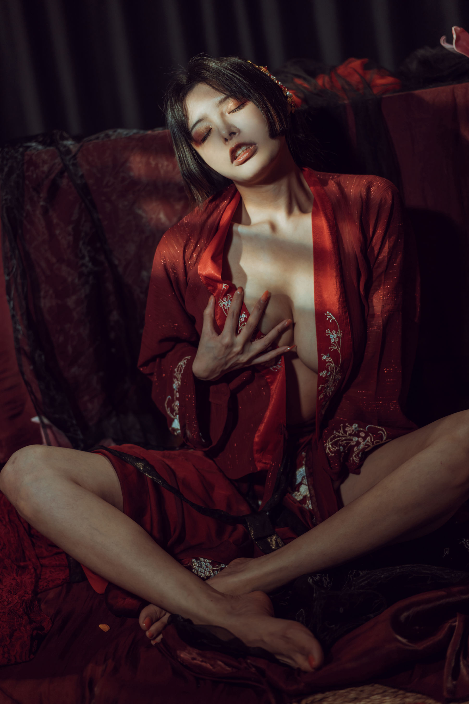 秋和柯基(夏小秋秋秋) - 昏红帐-图49