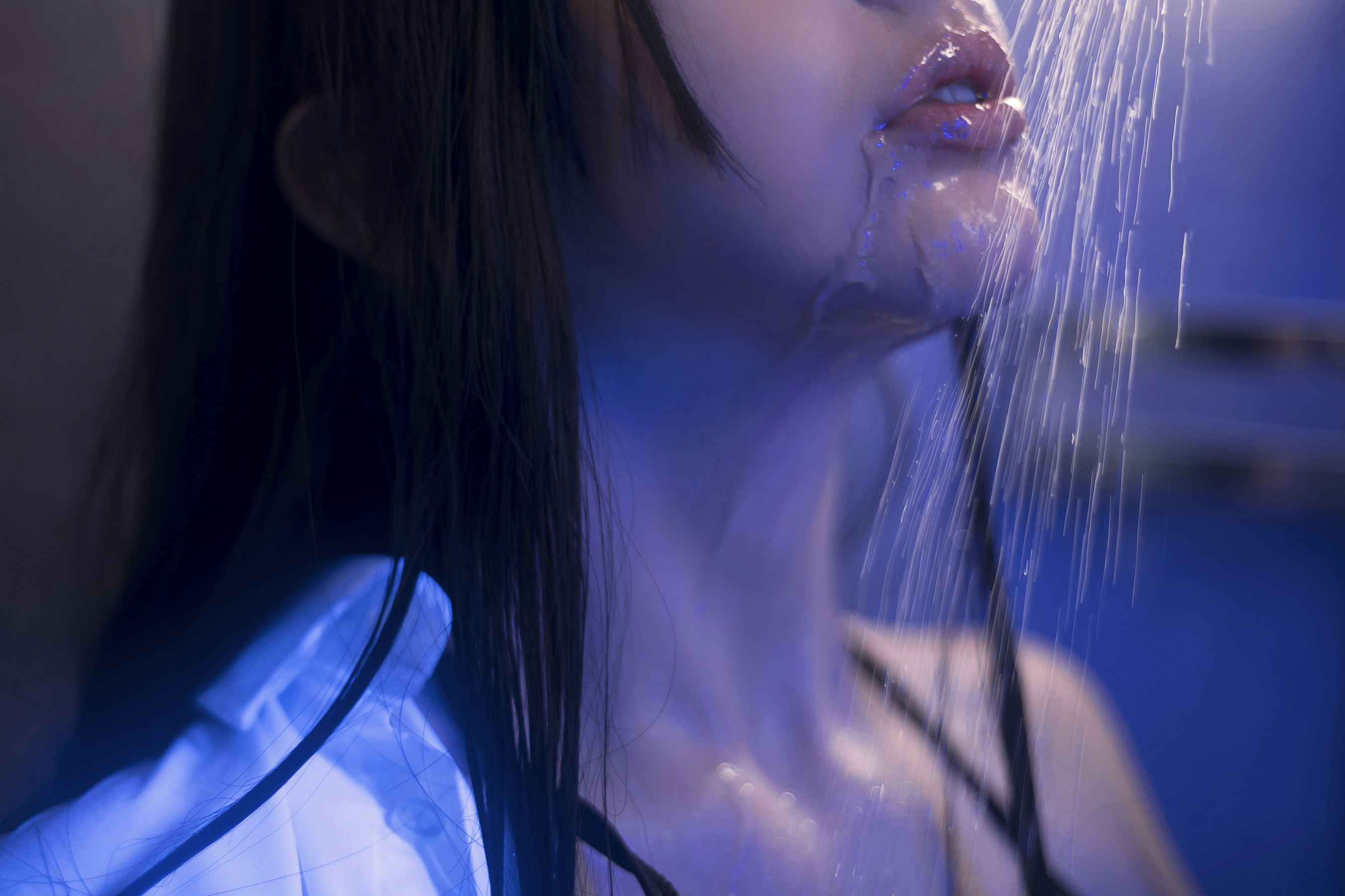 国外美女SayaTheFox - 浴室诱惑-图0