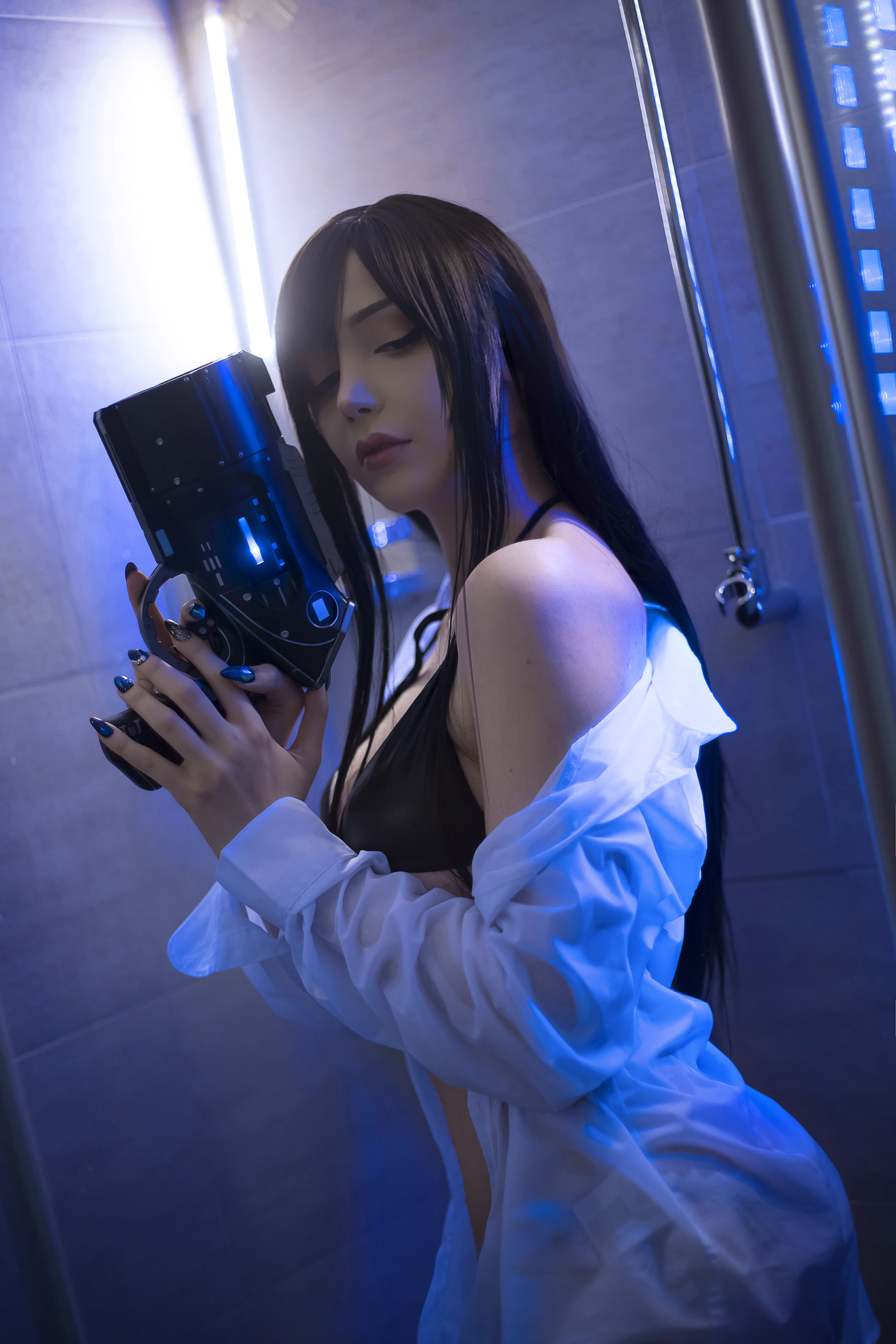 国外美女SayaTheFox - 浴室诱惑-图3