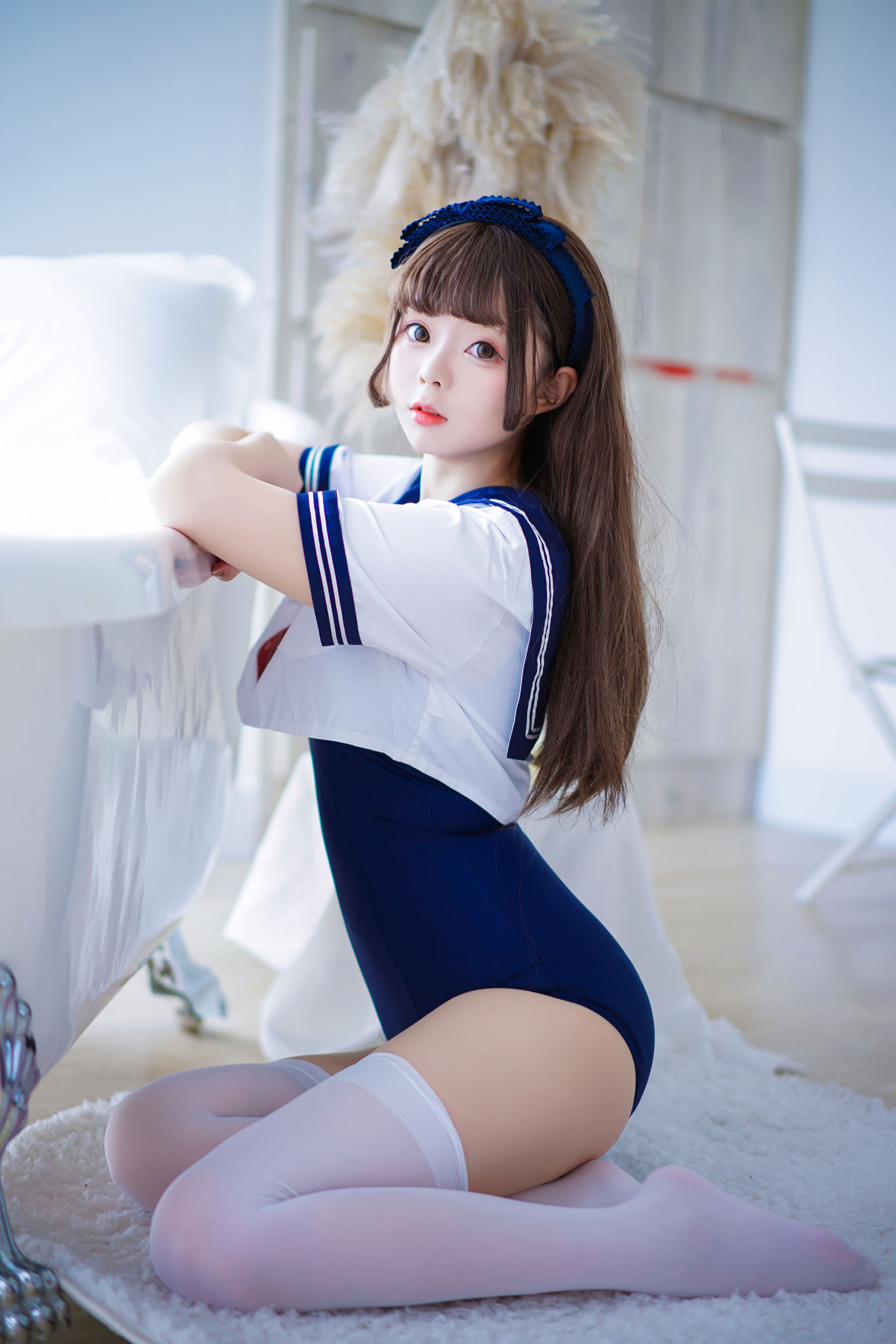 Cosplay日奈娇 - 制服死库水-图35