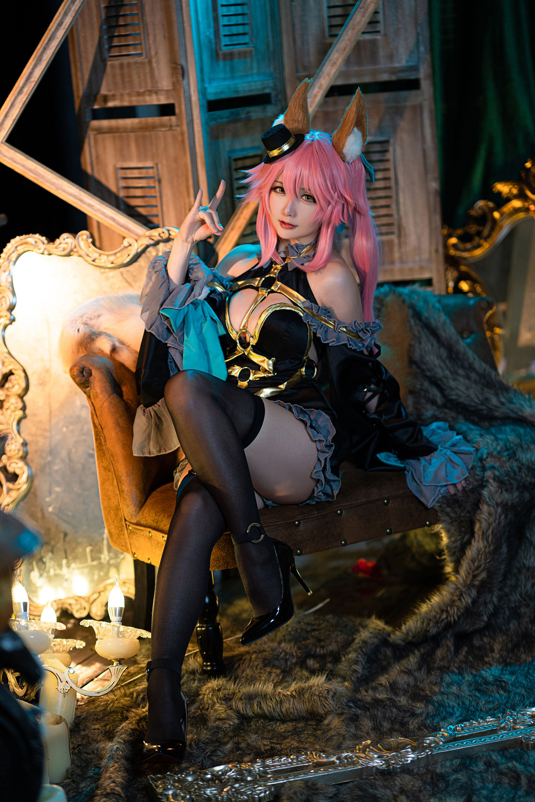 Coser小姐姐星之迟迟 - 玉藻前魔术师-图3