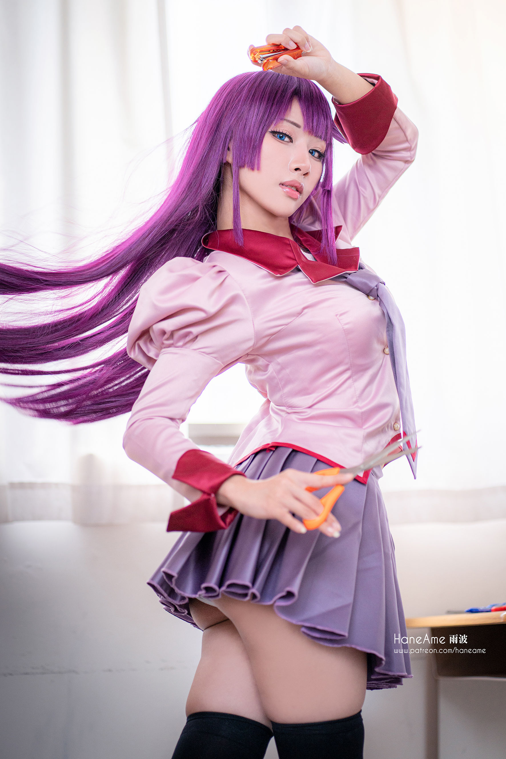 Hane Ame 雨波写真 - 化物语 战场原-图9