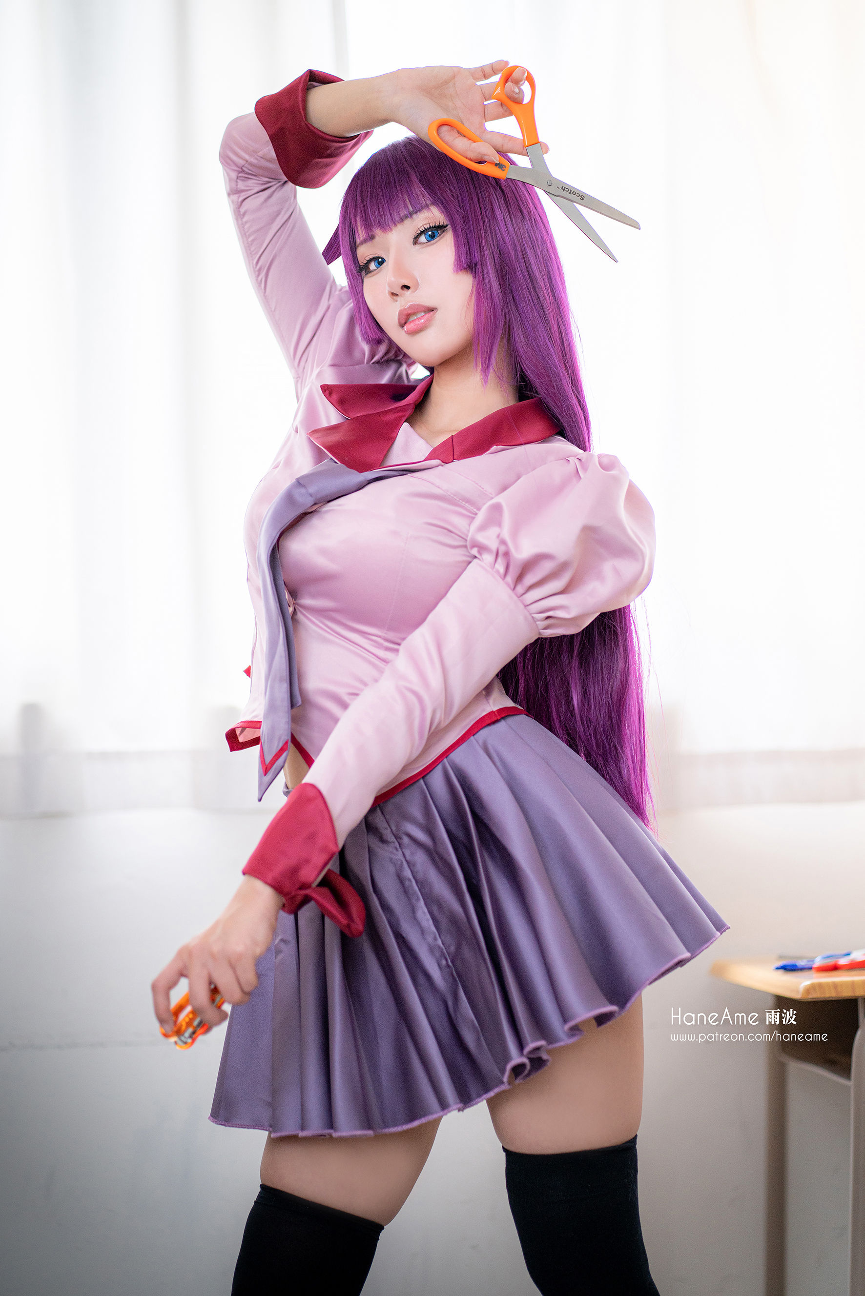 Hane Ame 雨波写真 - 化物语 战场原-图10