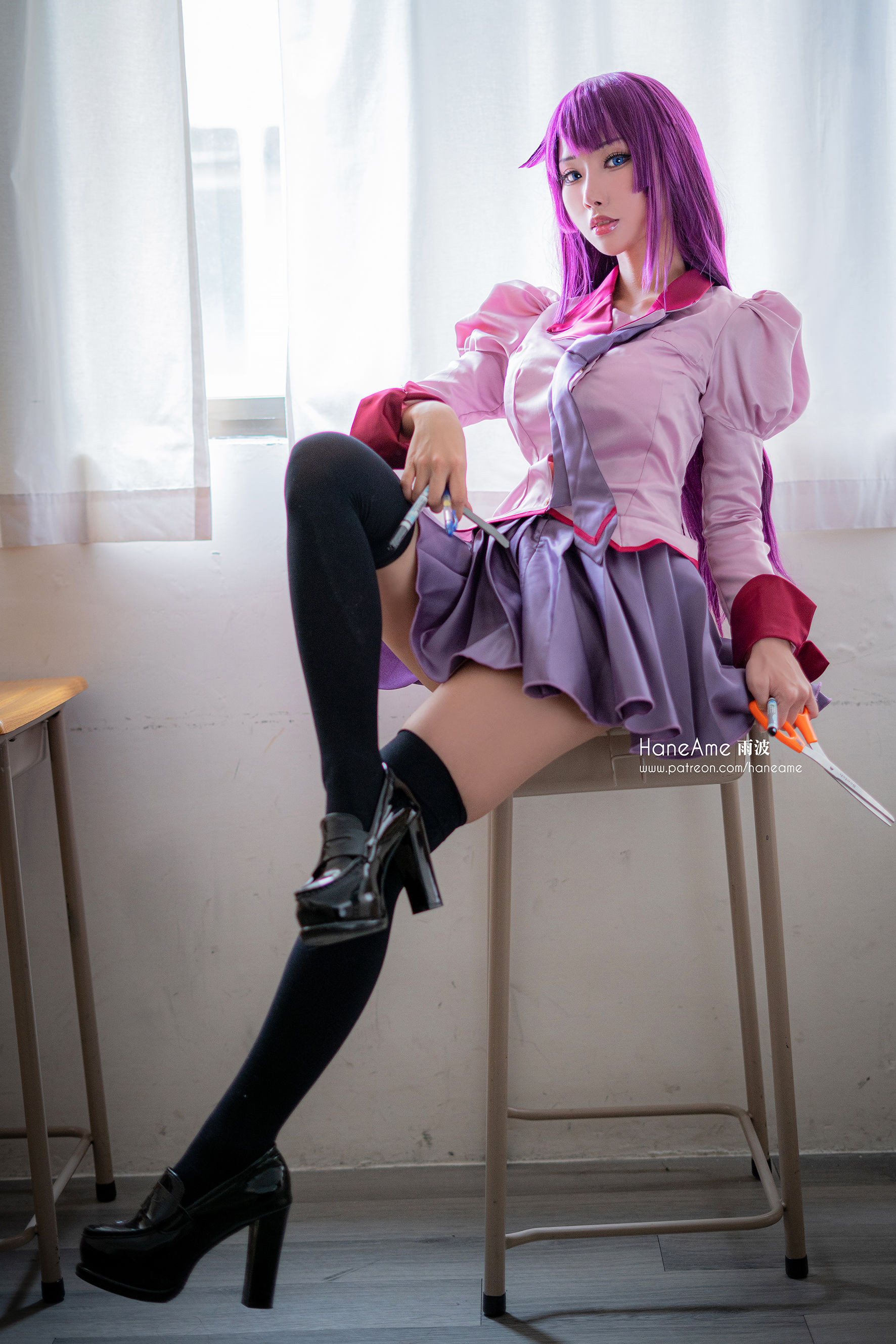 Hane Ame 雨波写真 - 化物语 战场原-图13