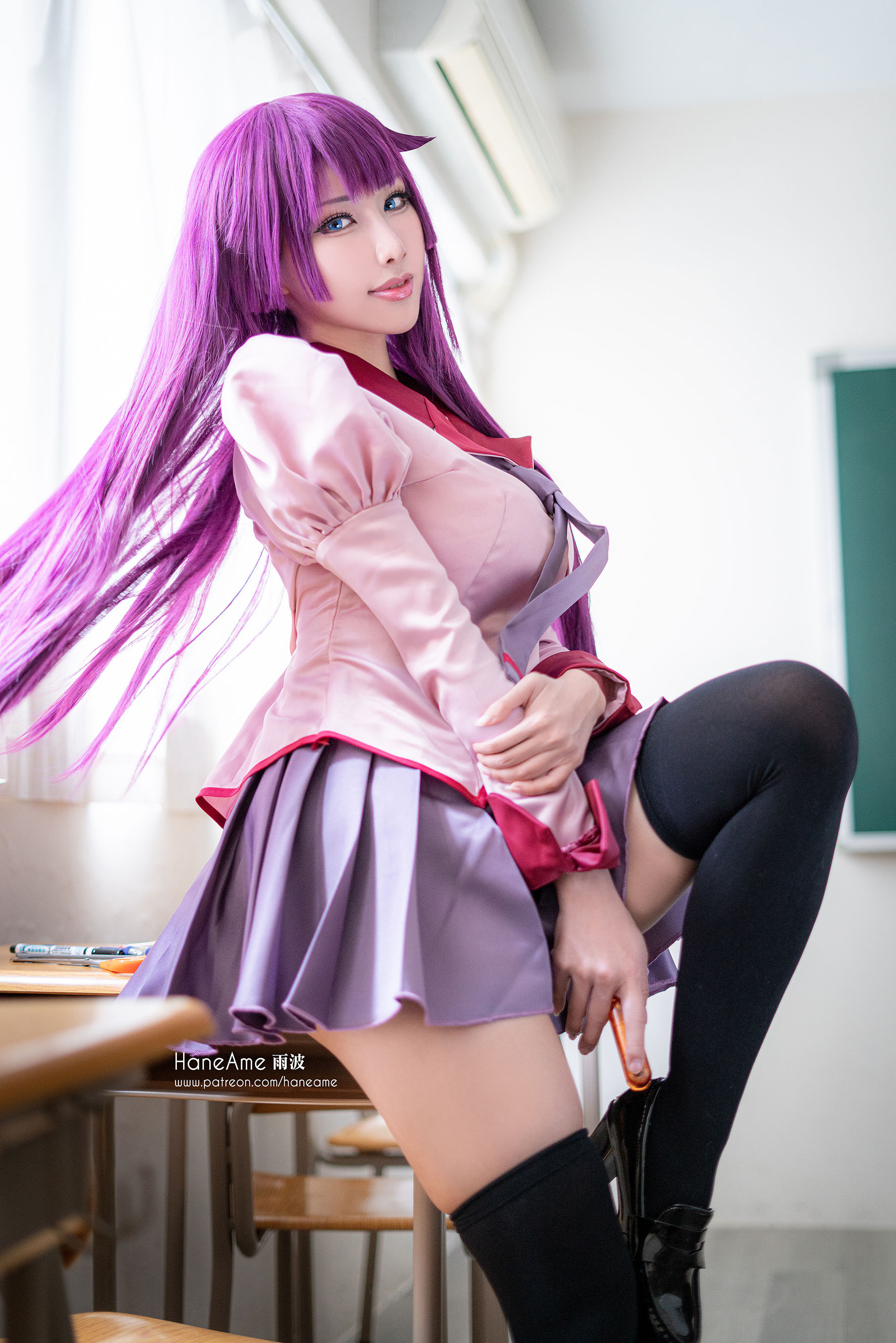 Hane Ame 雨波写真 - 化物语 战场原-图5