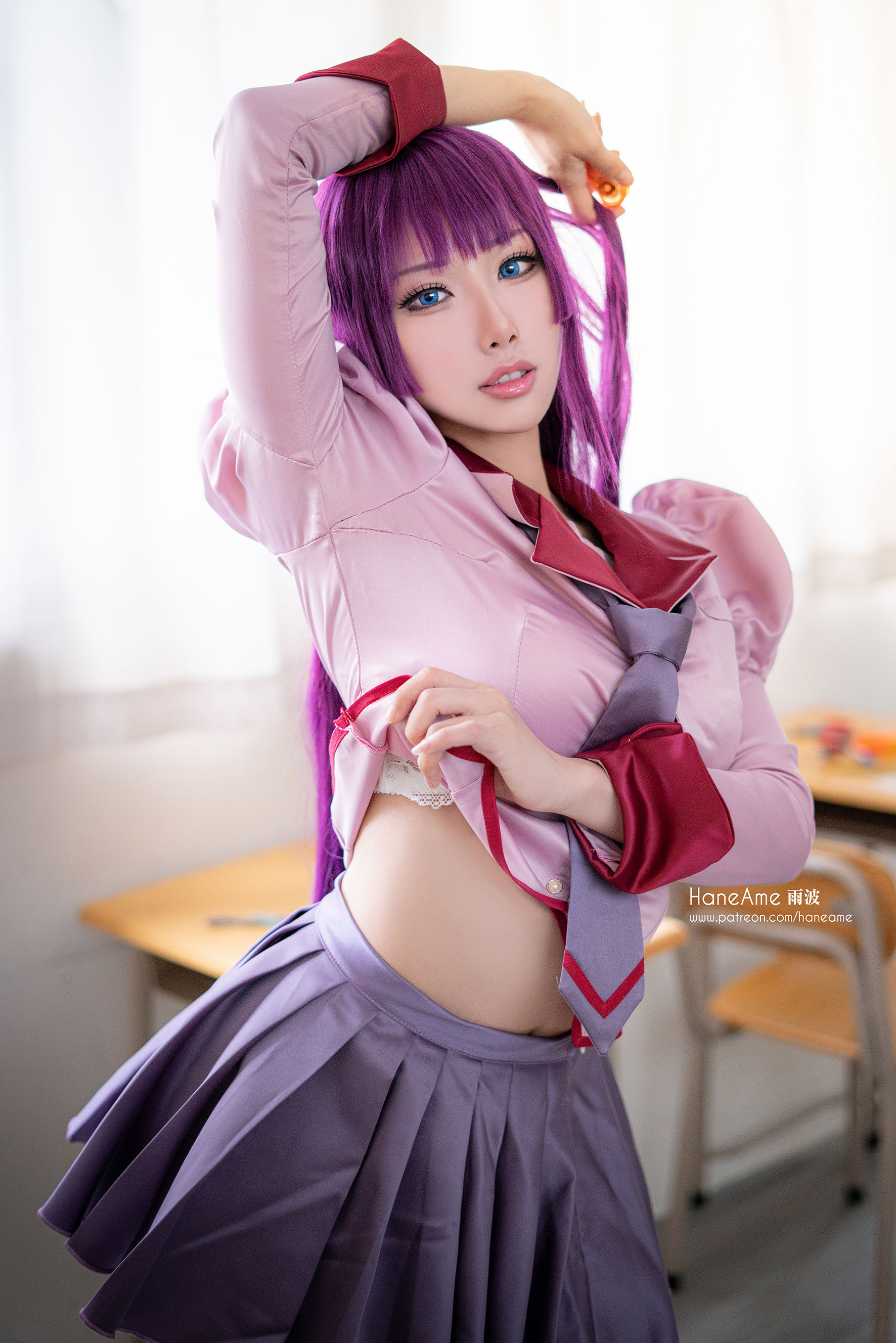 Hane Ame 雨波写真 - 化物语 战场原-图7