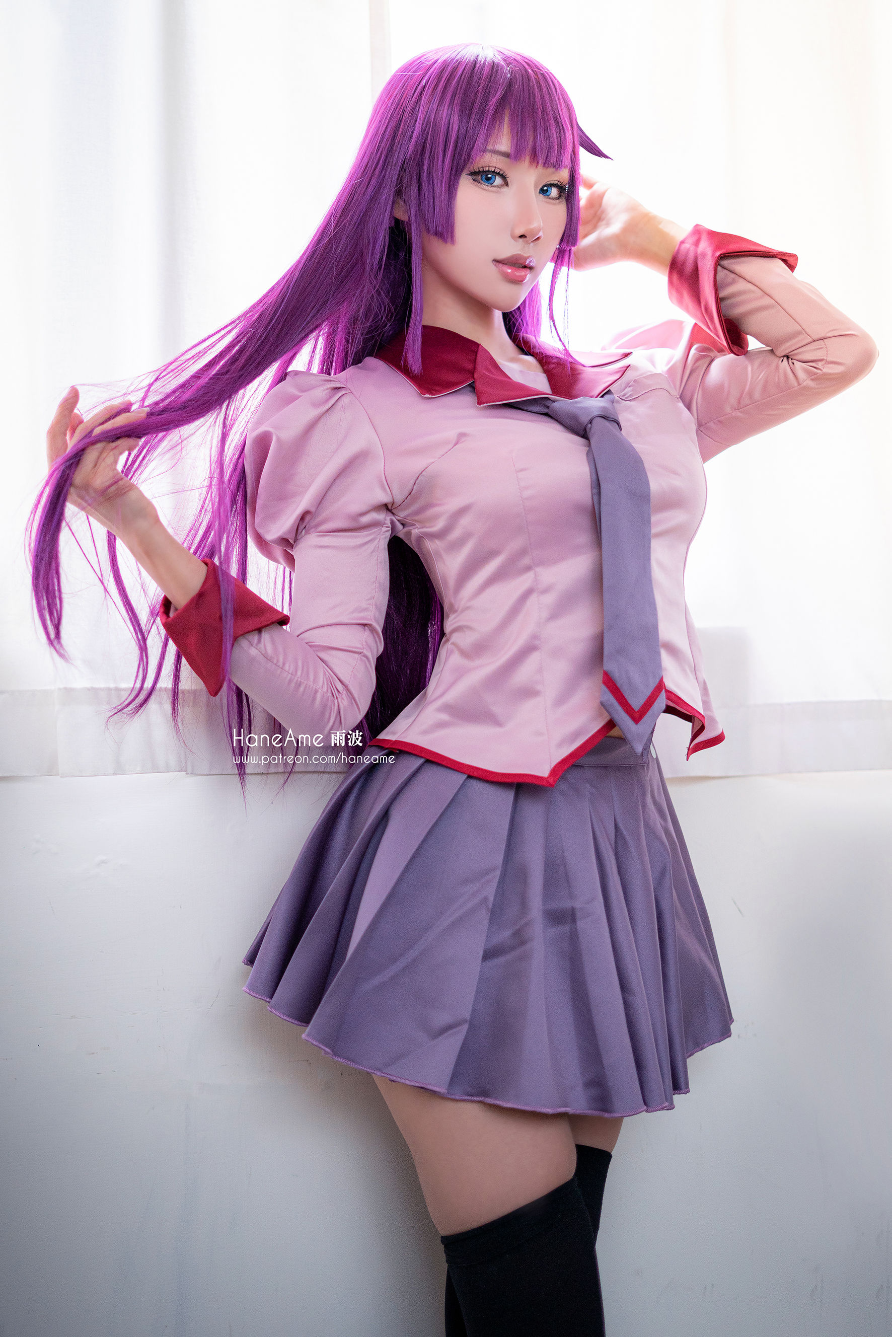 Hane Ame 雨波写真 - 化物语 战场原-图8