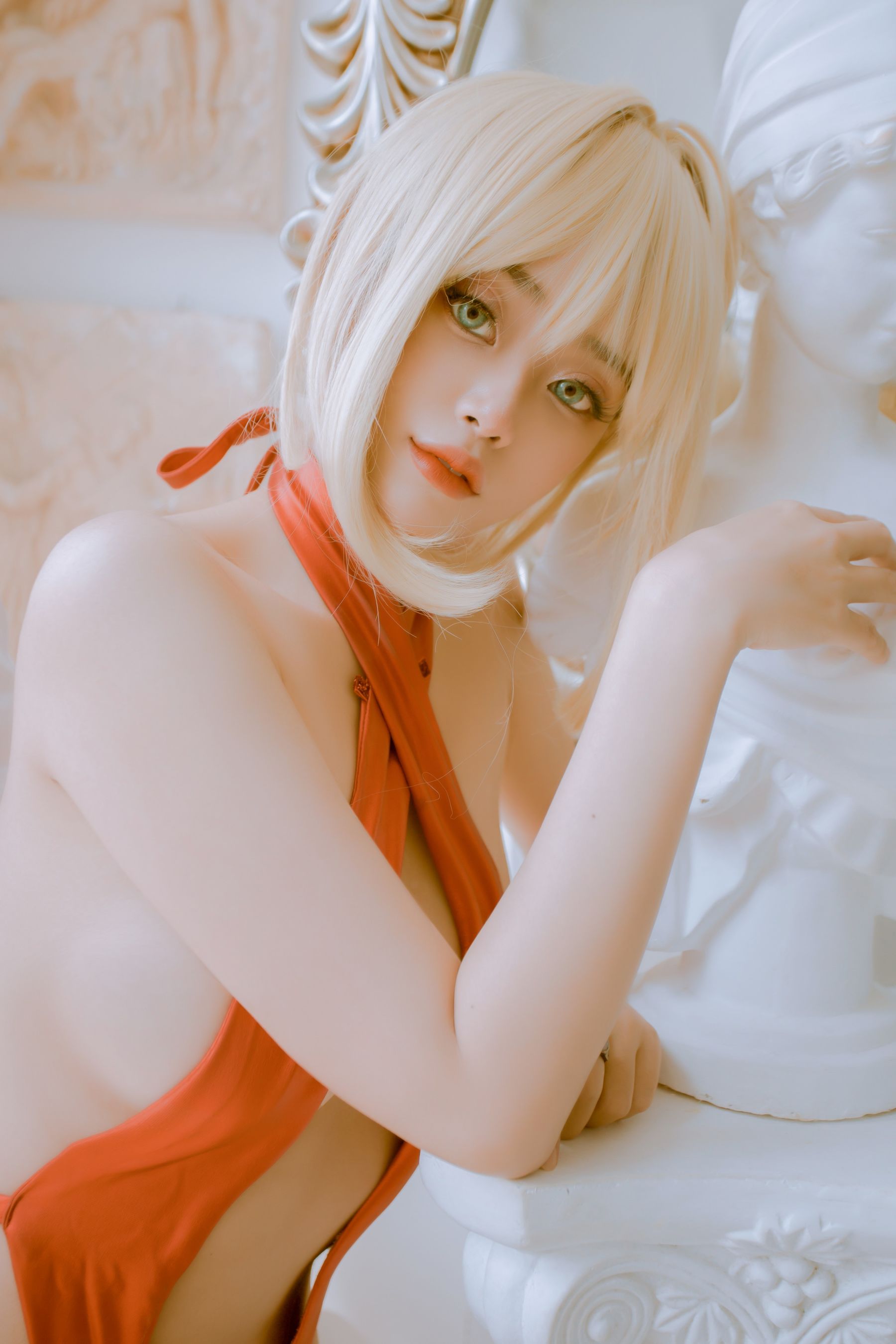 日本性感萝莉Byoru - Nero Swimsuit 尼禄泳装-图41
