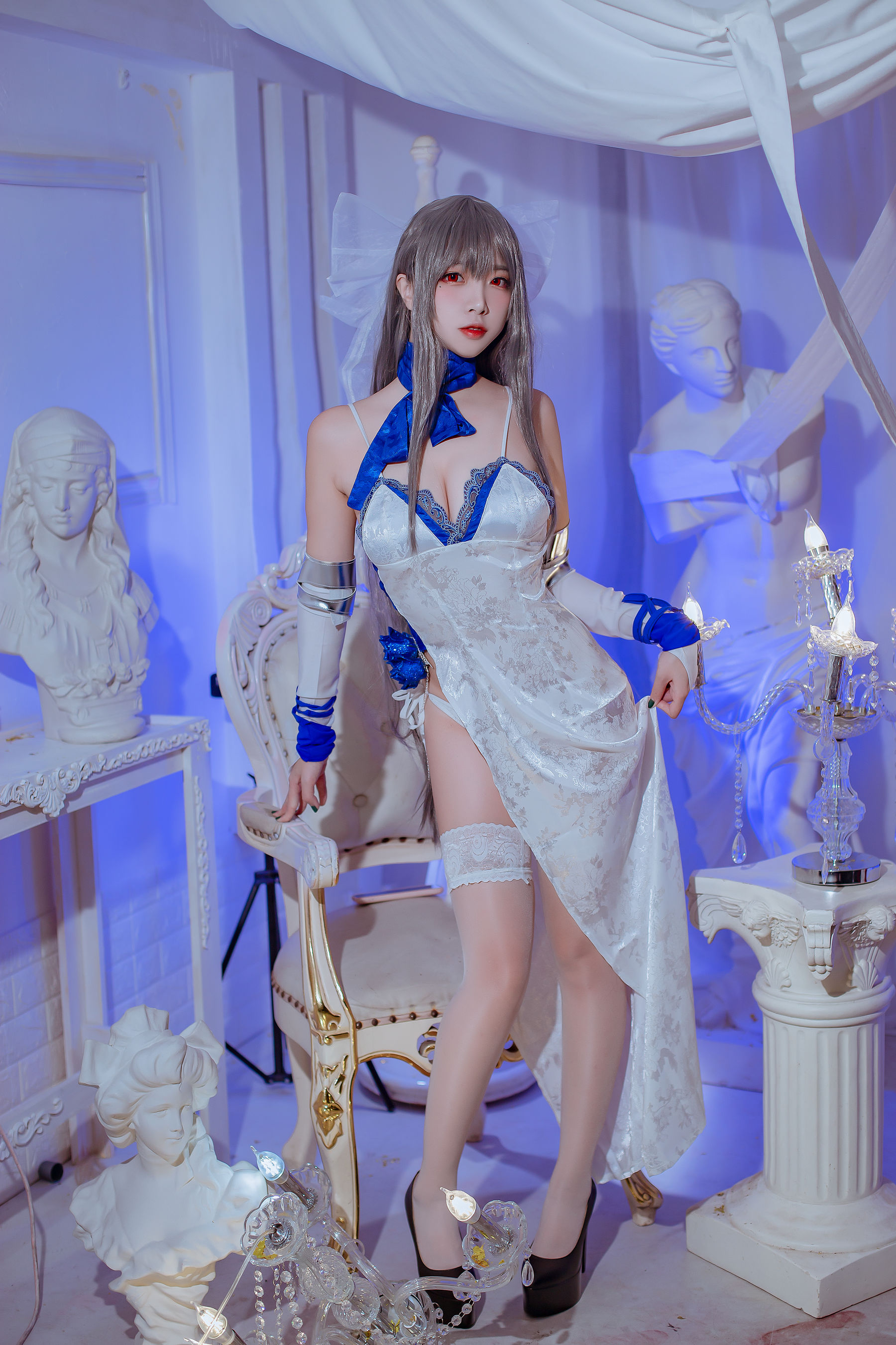 人气Coser二佐Nisa - 碧蓝航线 路易九世礼服-图19