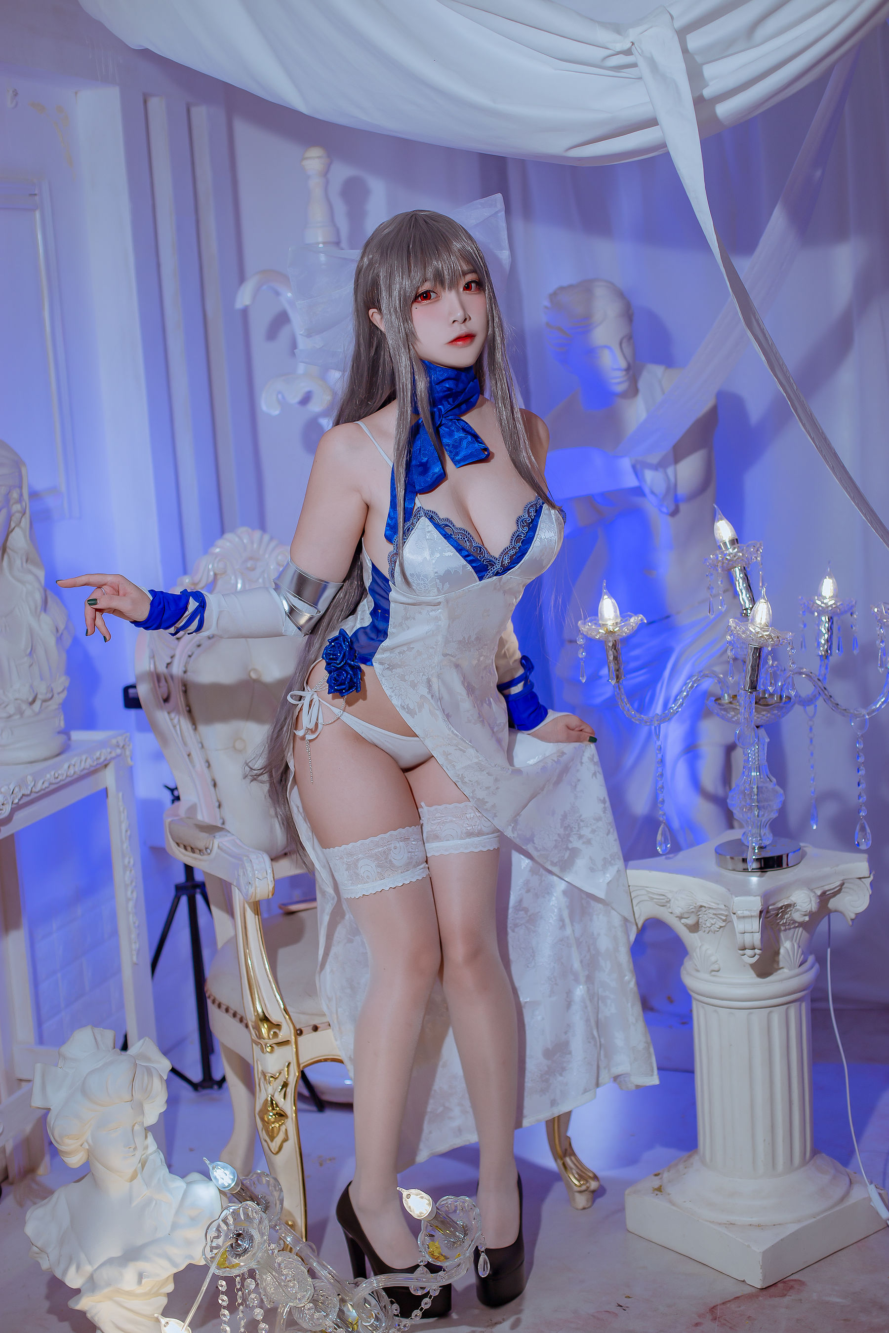 人气Coser二佐Nisa - 碧蓝航线 路易九世礼服-图20