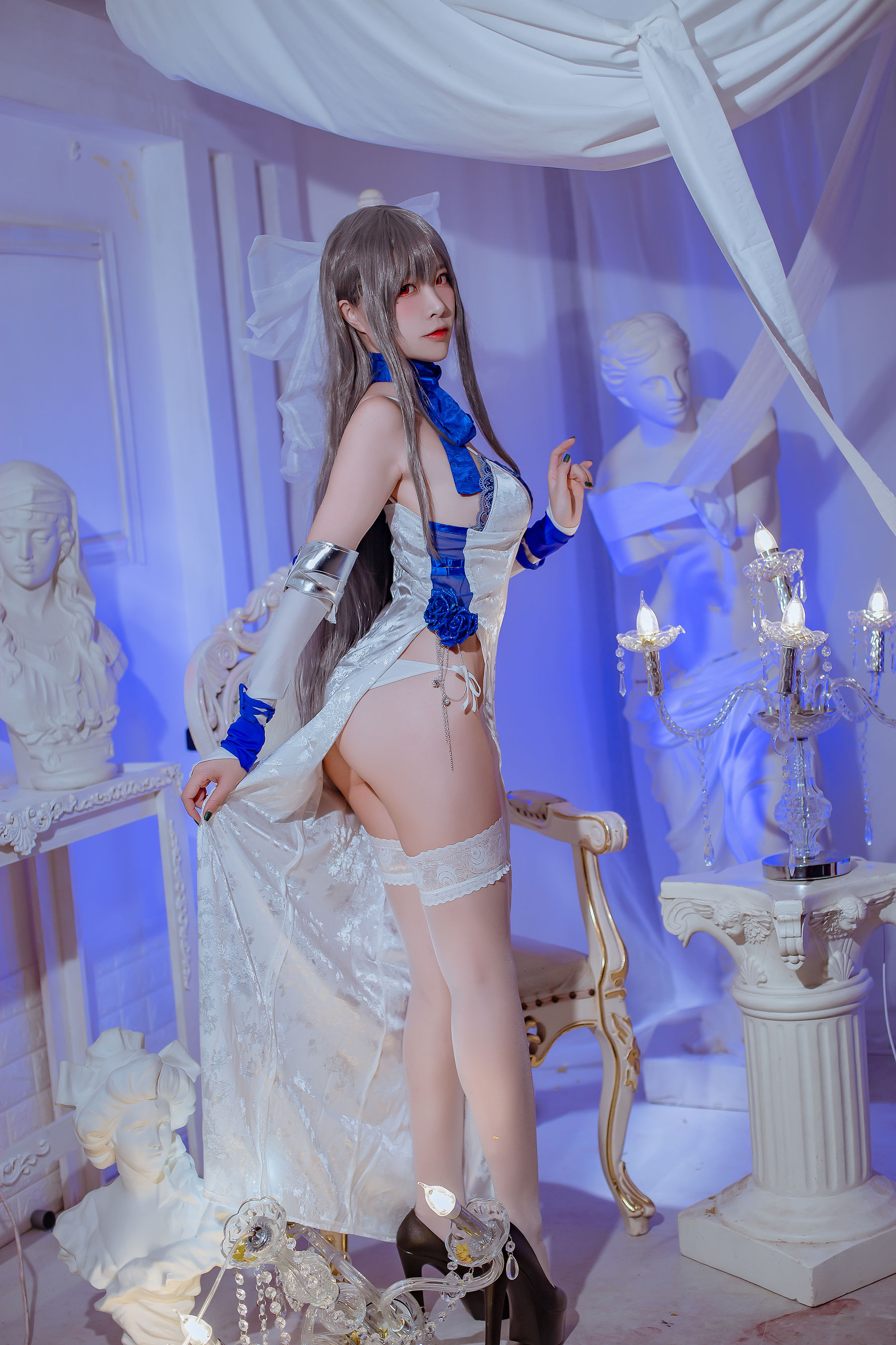 人气Coser二佐Nisa - 碧蓝航线 路易九世礼服-图22