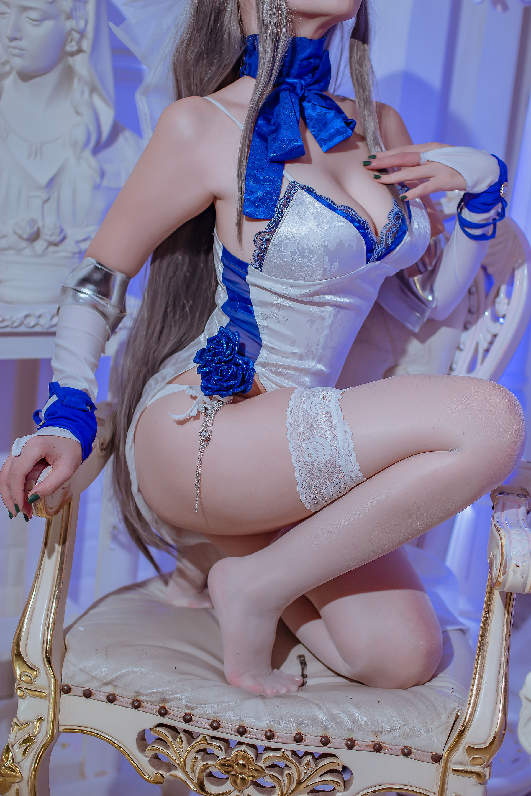 人气Coser二佐Nisa - 碧蓝航线 路易九世礼服-图28