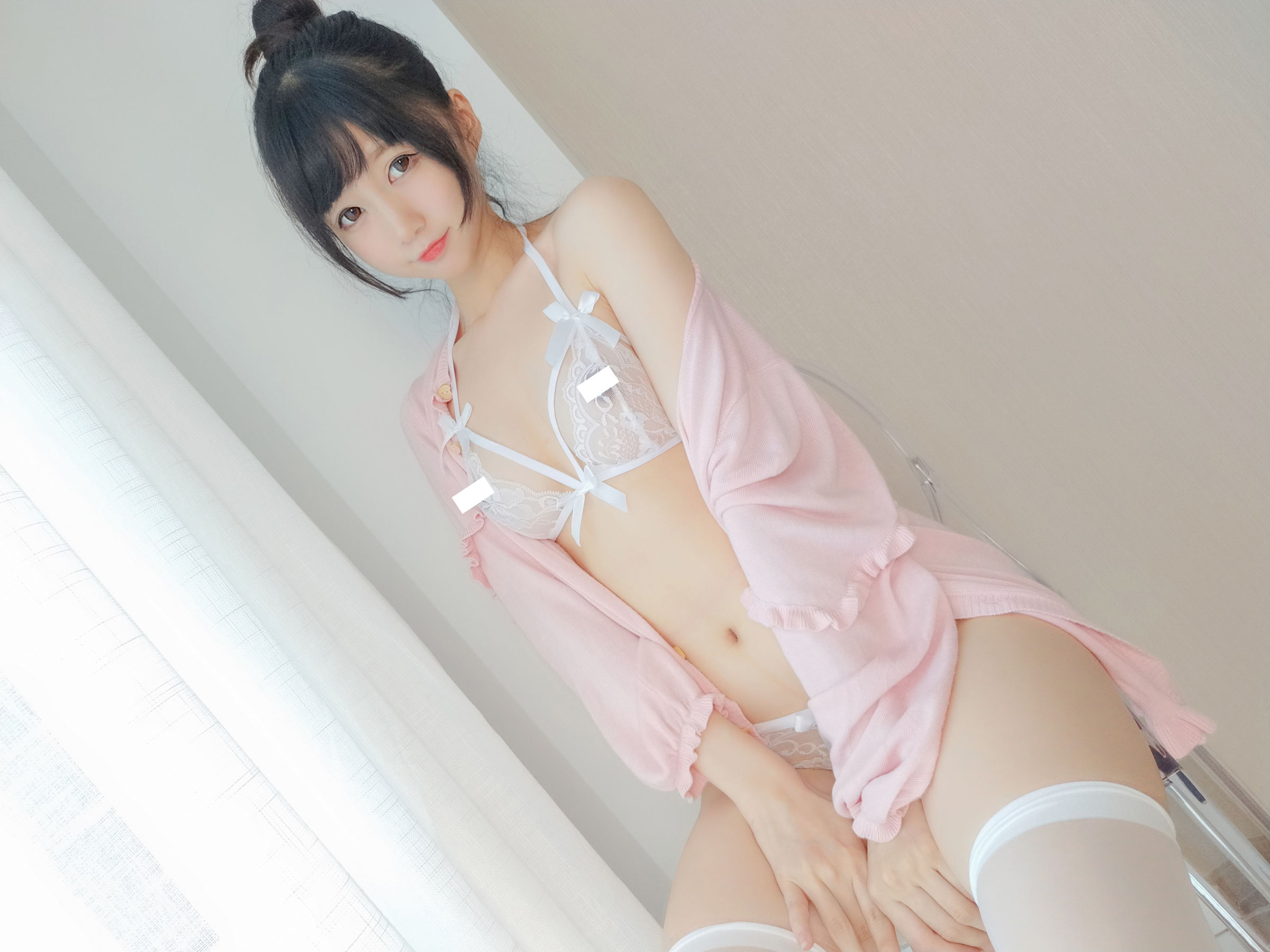 NAGISA魔物喵 - 夏のレースの下着-图9