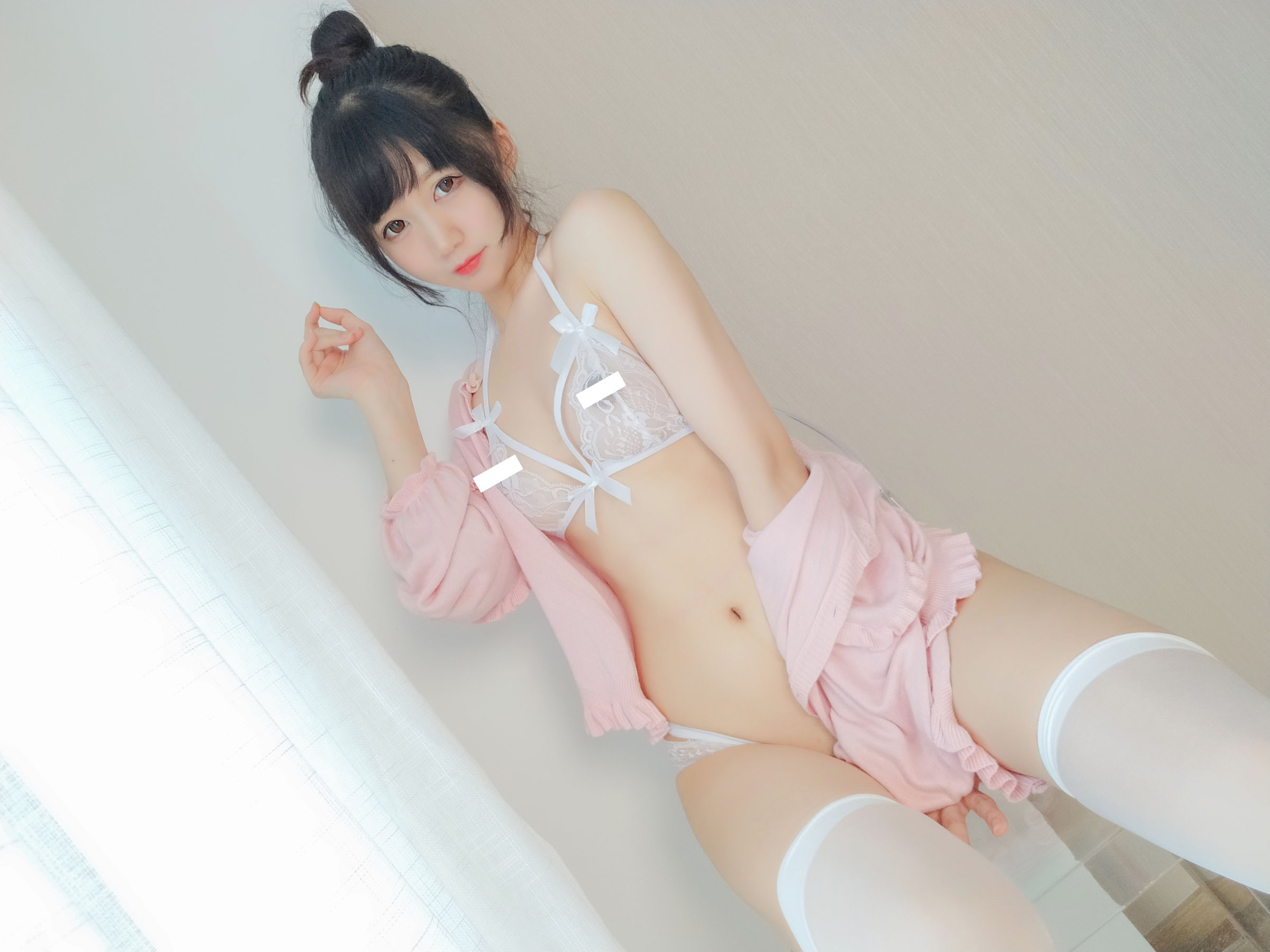 NAGISA魔物喵 - 夏のレースの下着-图10