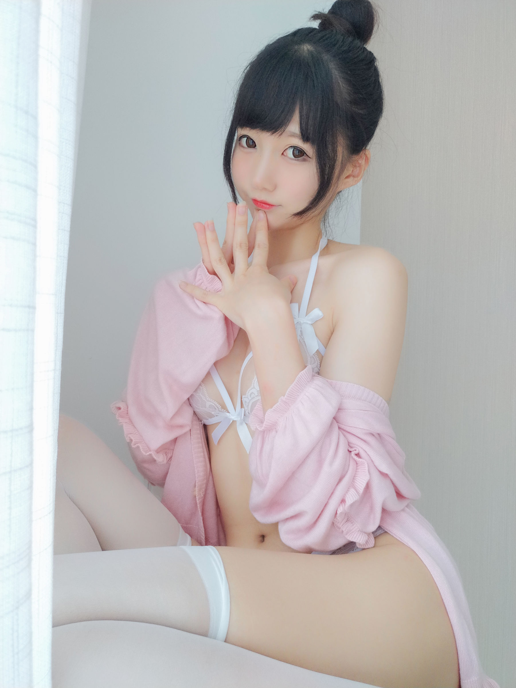 NAGISA魔物喵 - 夏のレースの下着-图13