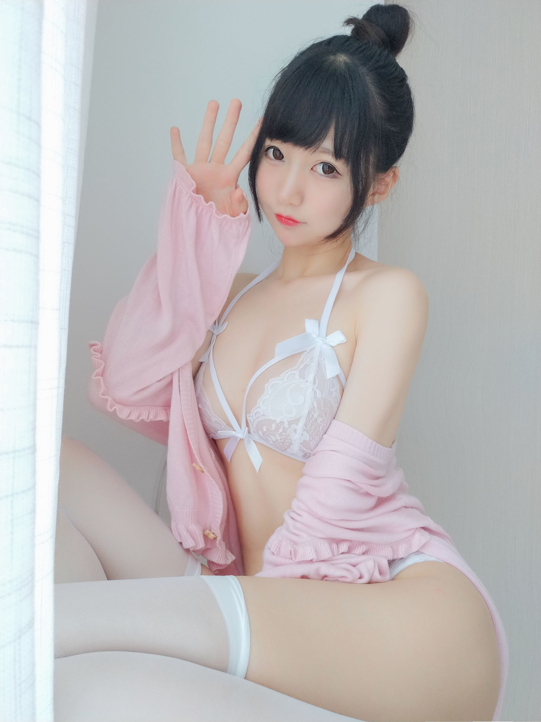 NAGISA魔物喵 - 夏のレースの下着-图14