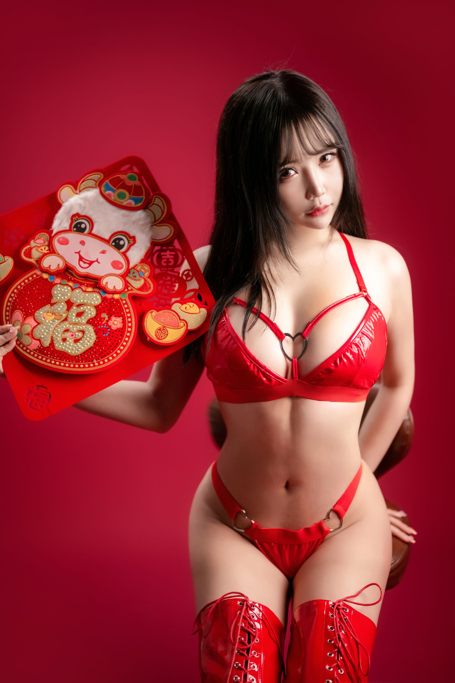 二次元妹子抱走莫子aa - 金牛送福-图23