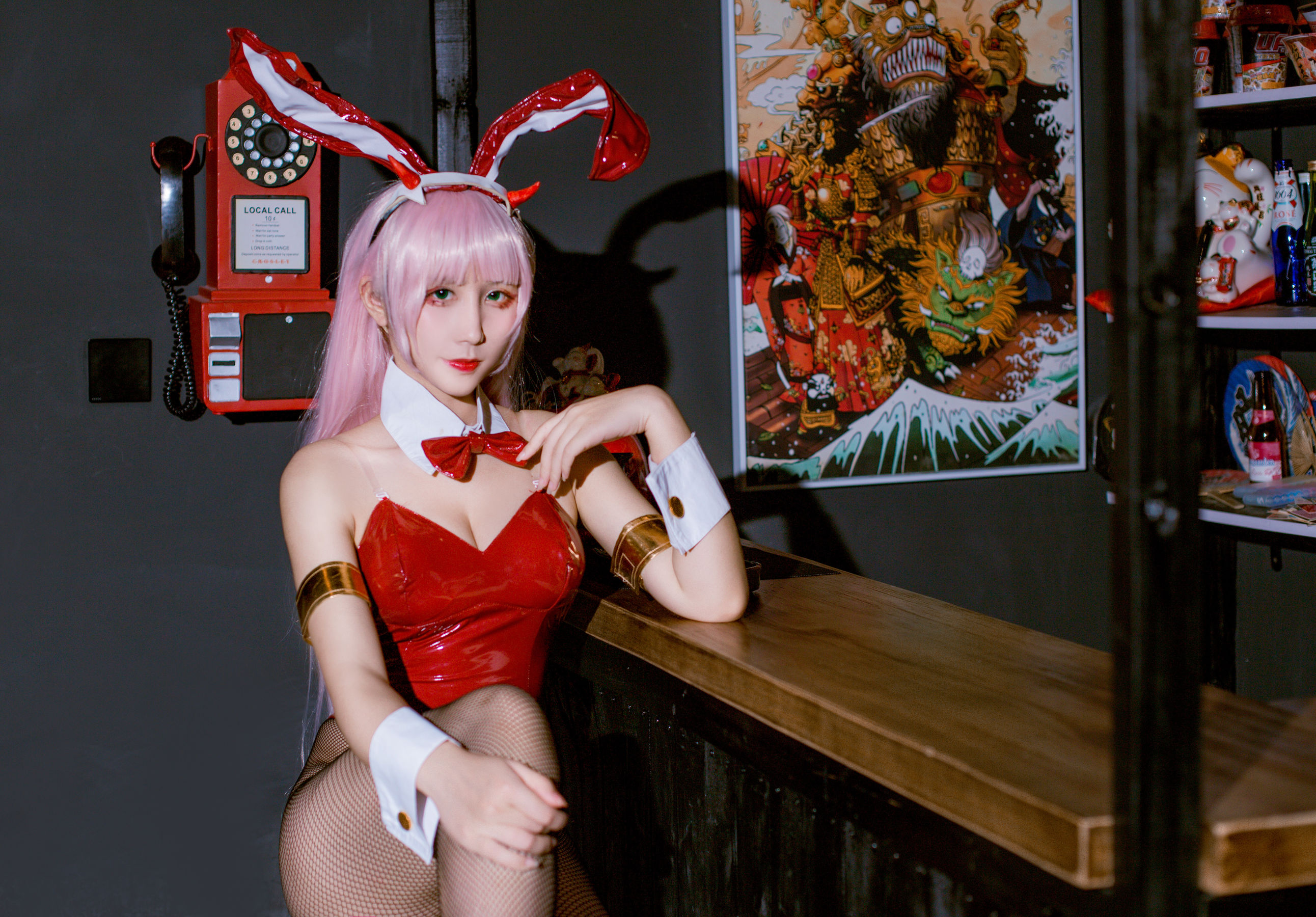 动漫博主九曲Jean - 兔女郎-图0