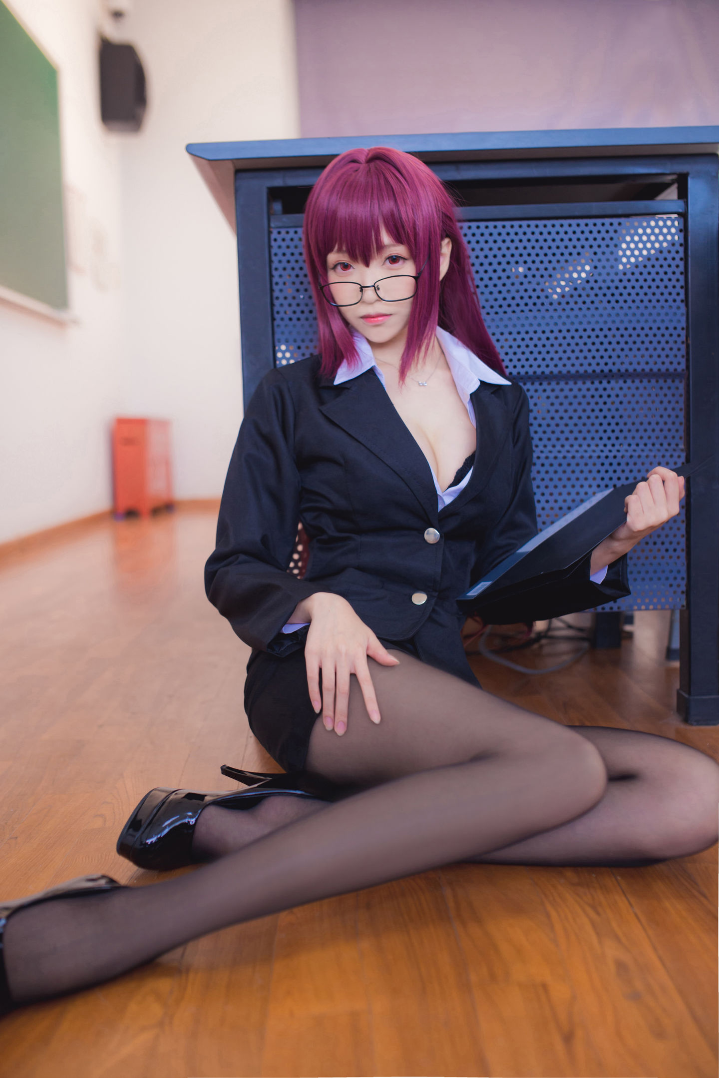 长腿Coser青青子Js - 斯卡哈 教师-图5