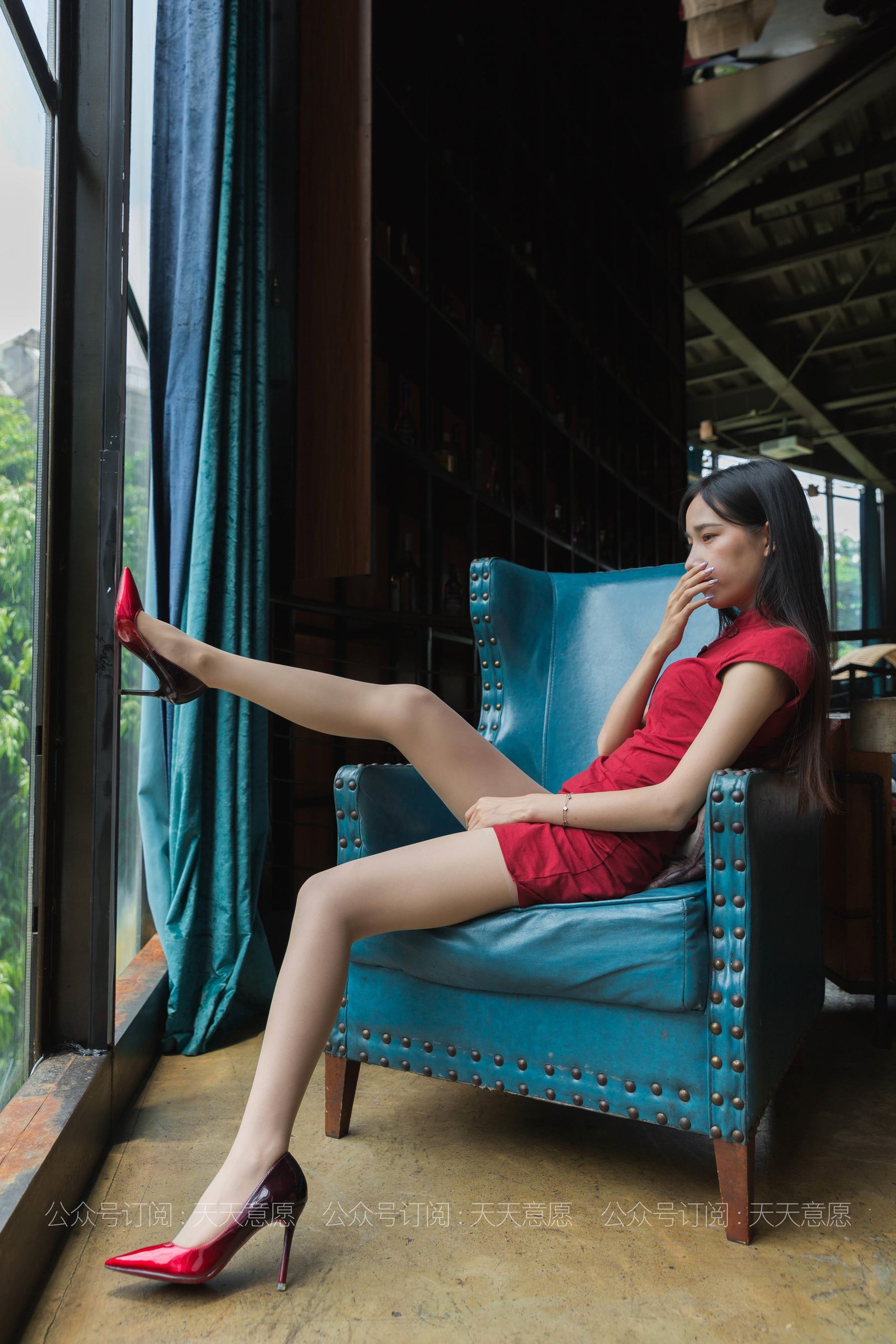 丝享家 774：美子《让人炽热的红》-图36