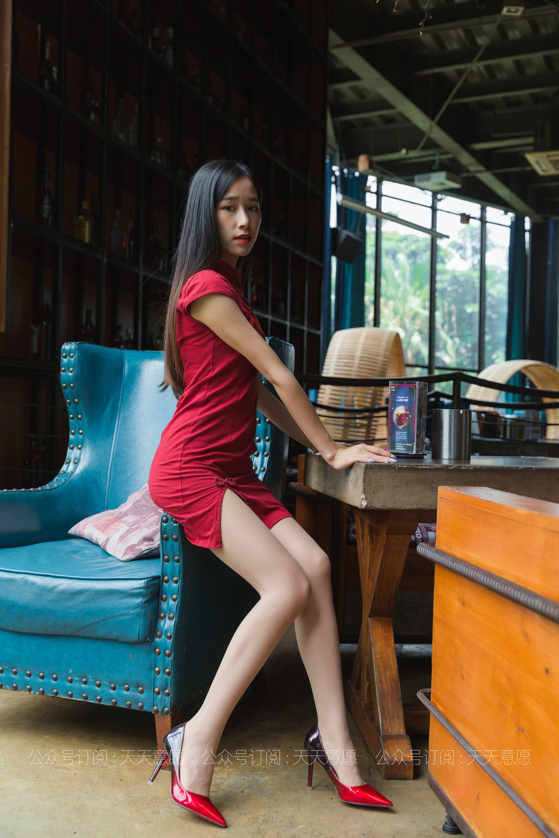 丝享家 774：美子《让人炽热的红》-图47