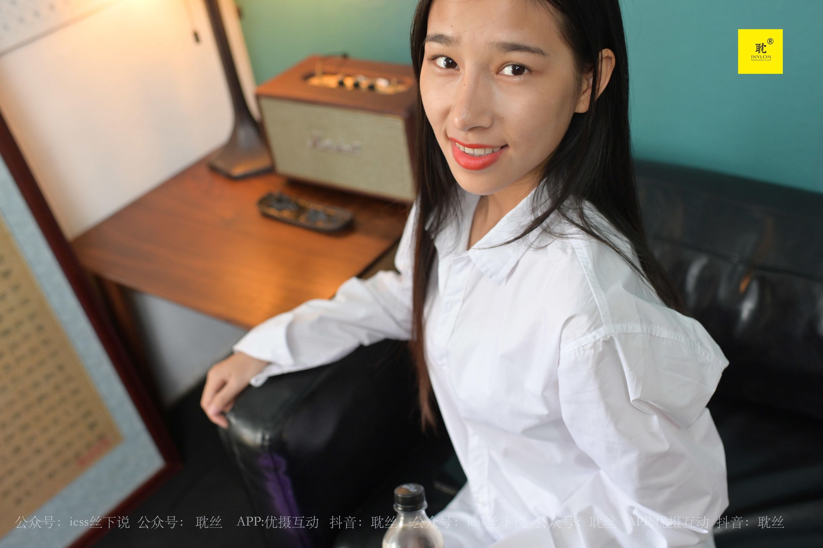 第N种幻想 邻居家借水1 衬衫+黑色亮丝+不湿水-图26