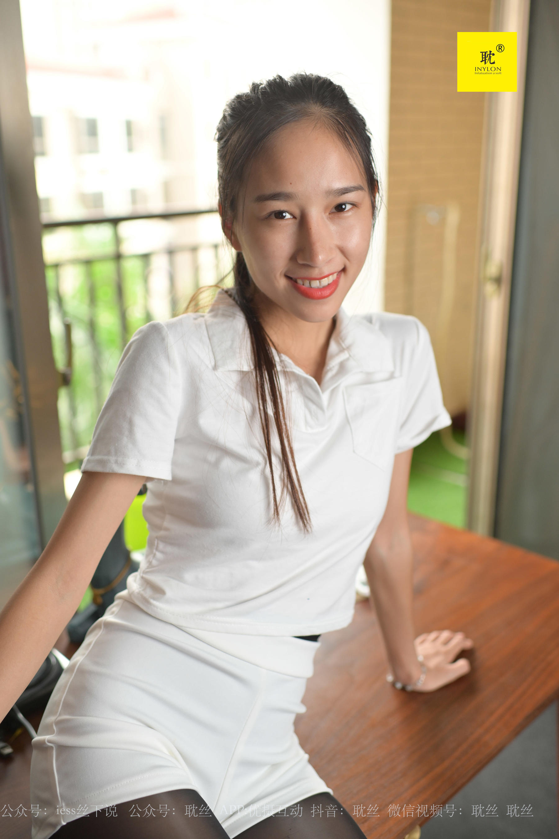 邻居家借水5 T恤+黑色亮丝+不湿水-图37