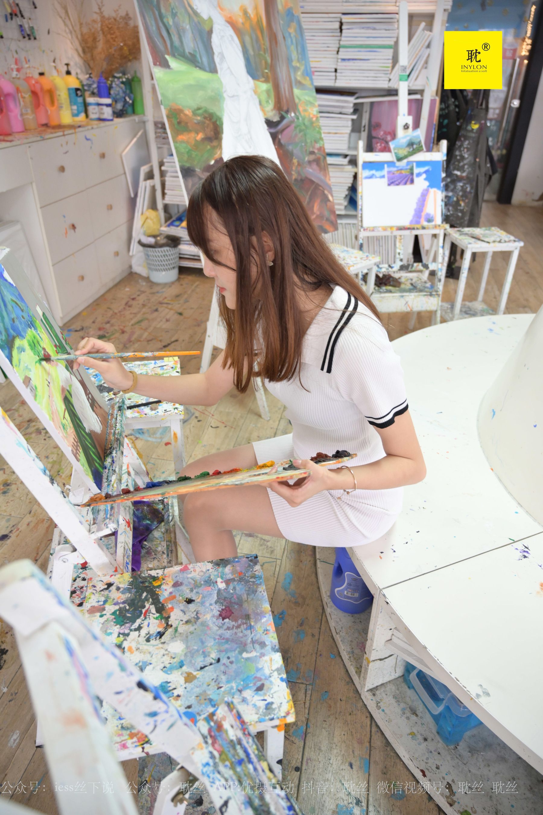 第N种幻想 婉萍 《两位插班生的画室风波》1-图12