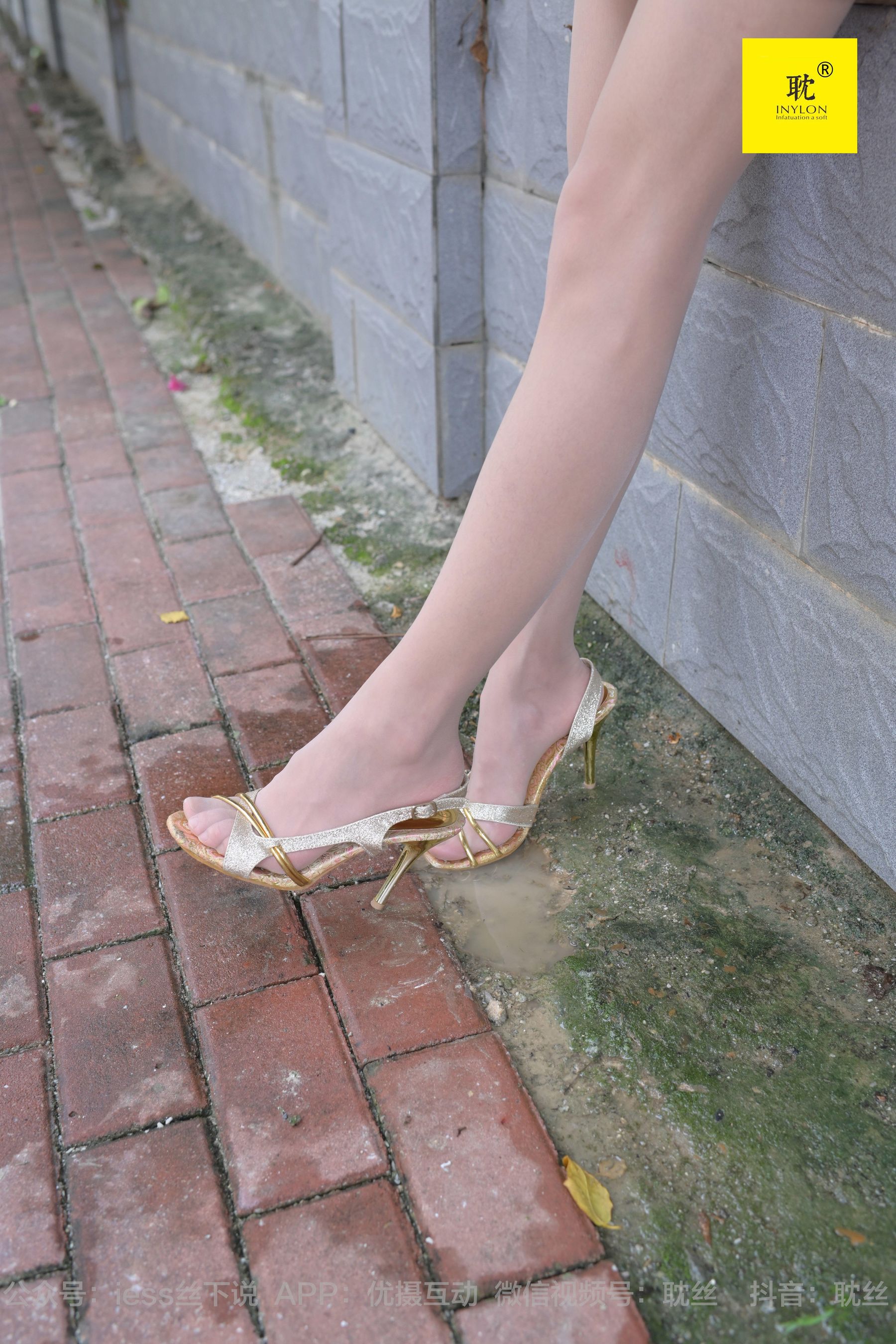 第N种幻想 孤单的周末① 小六 小裙子+鱼嘴鞋+穿鞋玩水-图87