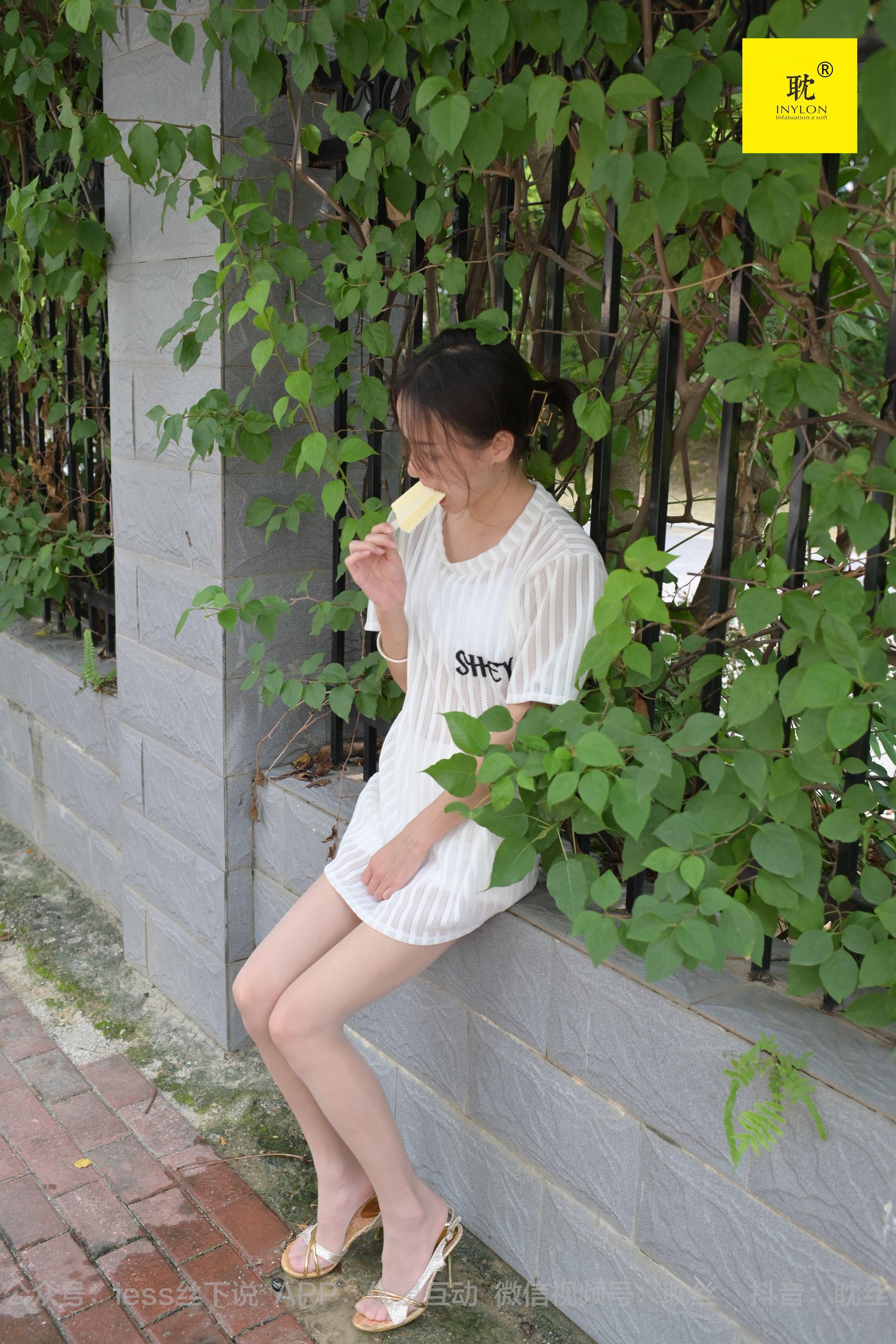 第N种幻想 孤单的周末① 小六 小裙子+鱼嘴鞋+穿鞋玩水-图96